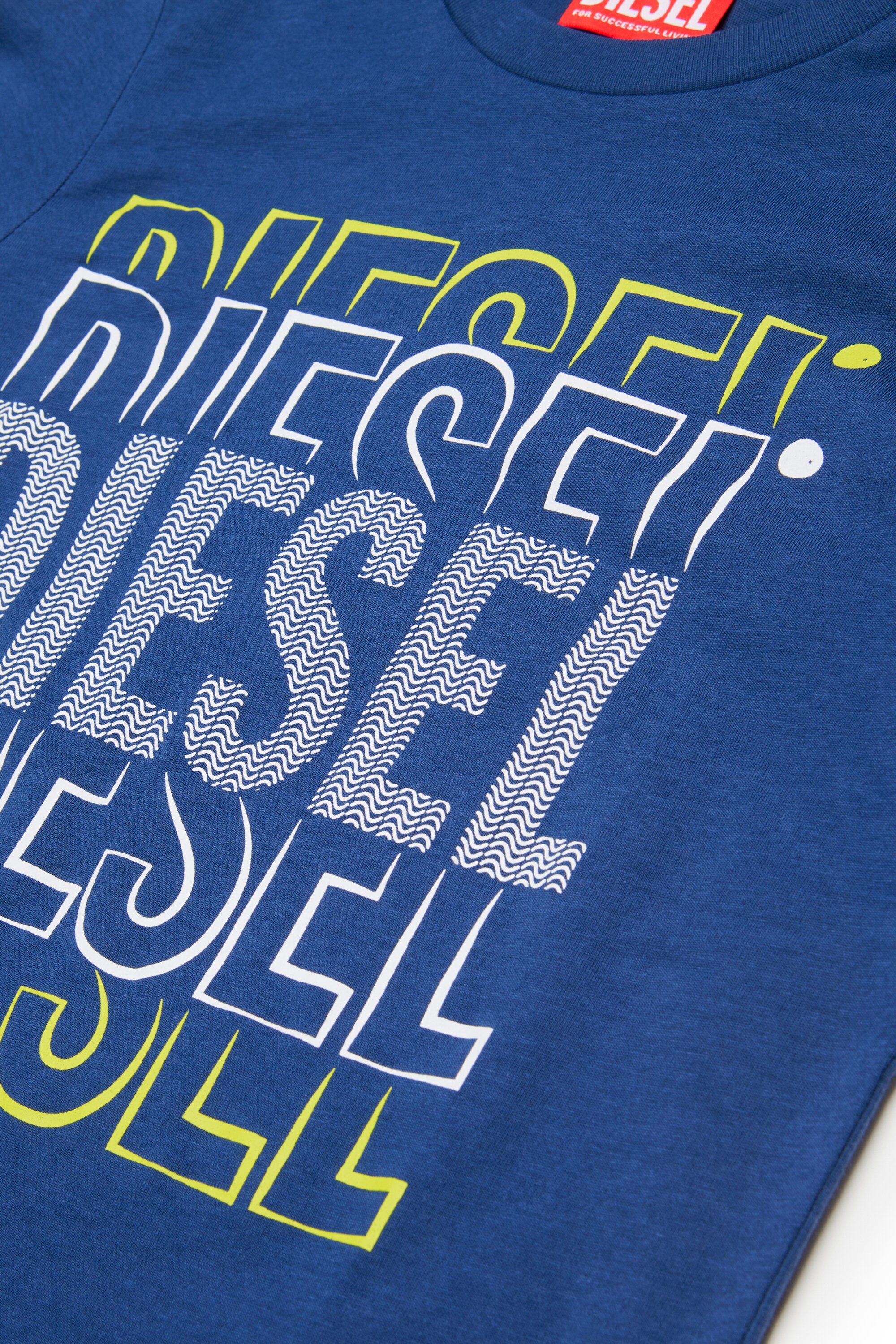 ロゴ入りジャージTシャツ