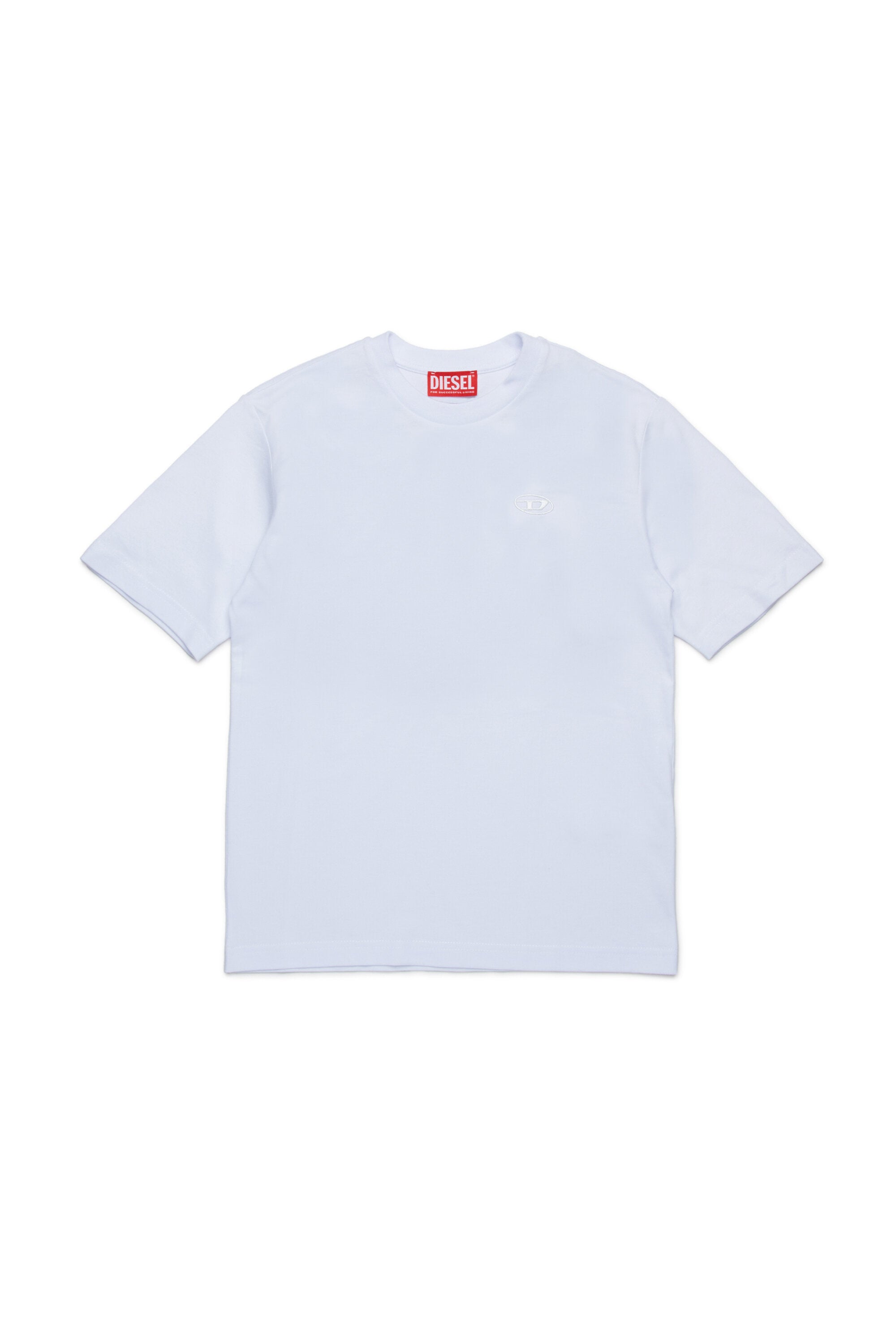 マキシOval Dロゴ入りTシャツ