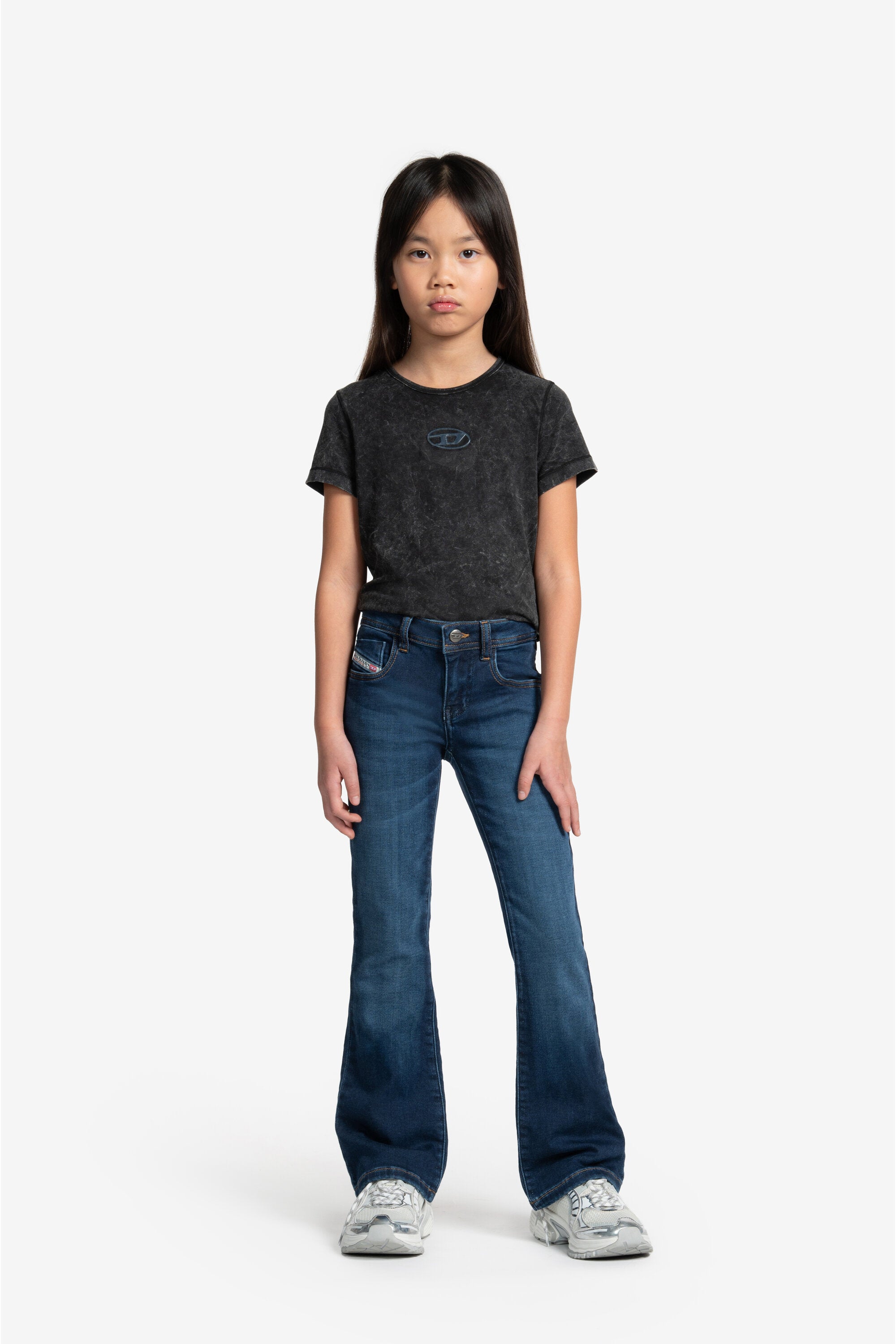 ダークブルーのブーツカットのJoggJeans® - D-Arry