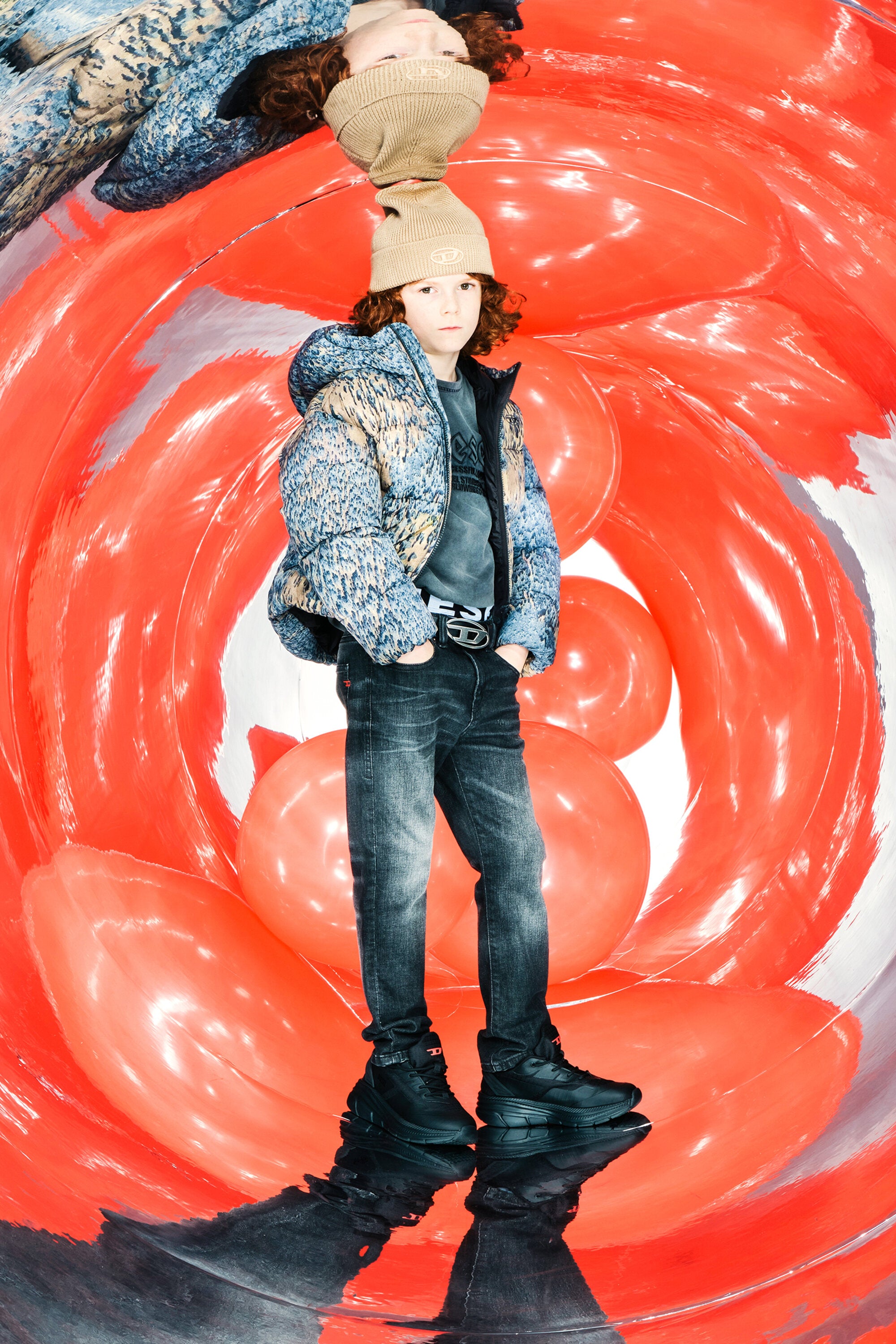 Acid Rain オールオーバーショートパッド入りジャケット