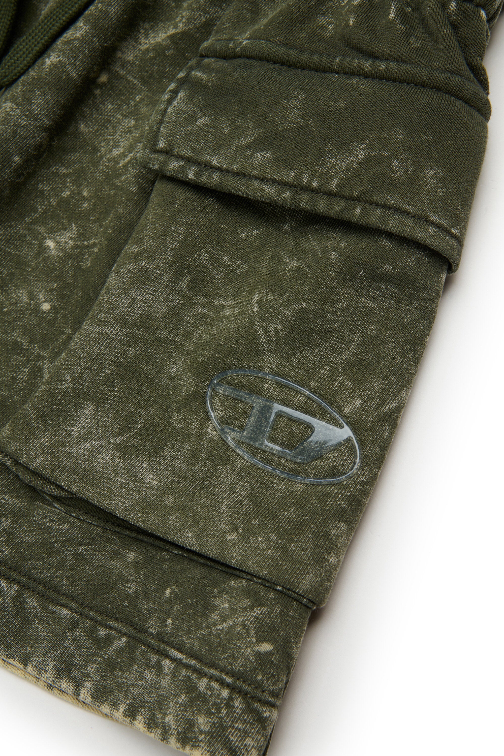 霜降りフリース・カーゴ・ミニスカート