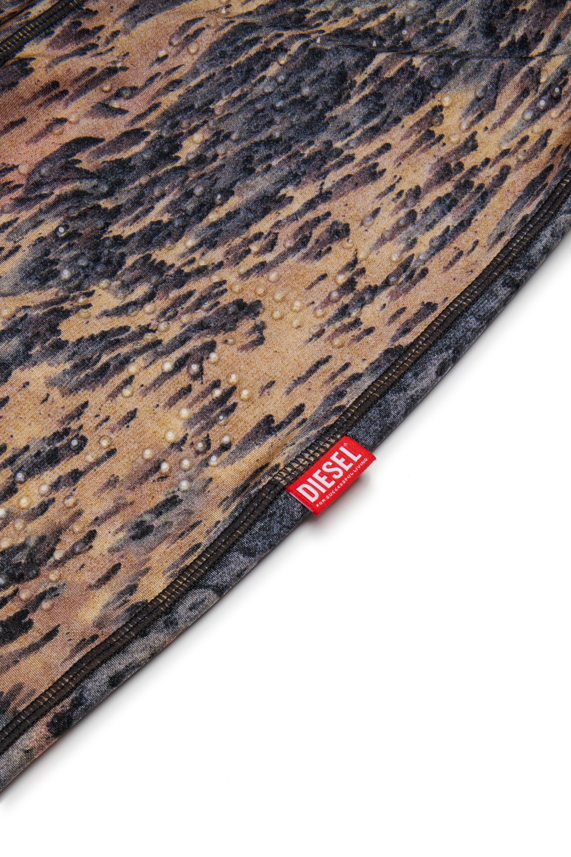 Acid Rain スタッズ付き総柄レギンスパンツ