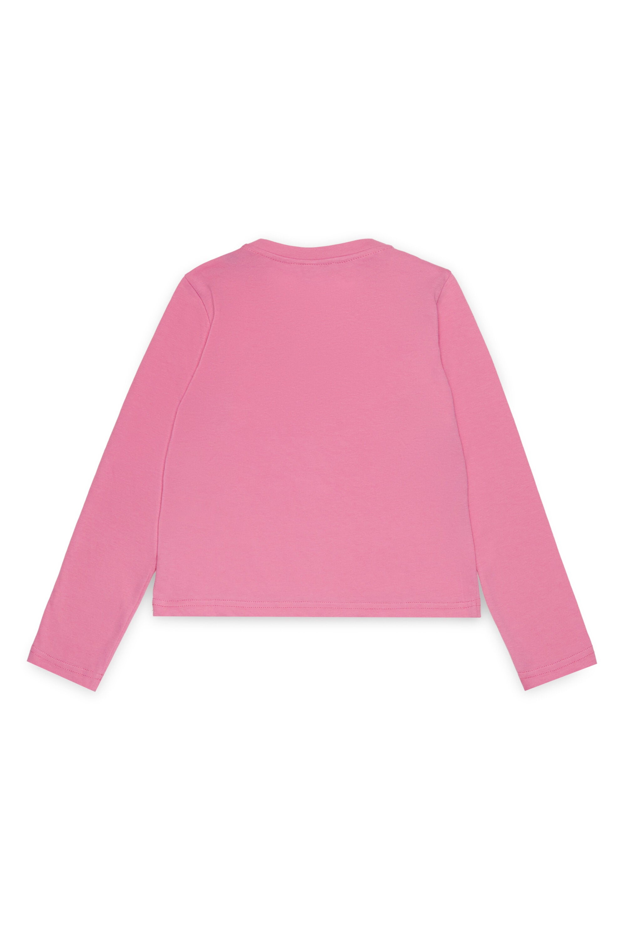 オーバルDロゴ入り長袖ジャージー素材Tシャツ