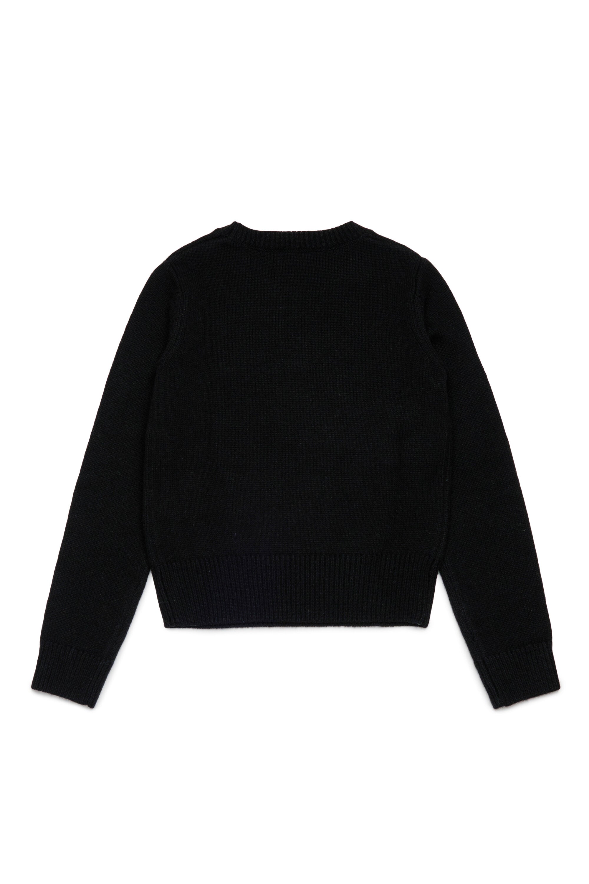 Cashmere blend Sweater with embroidery Oval D