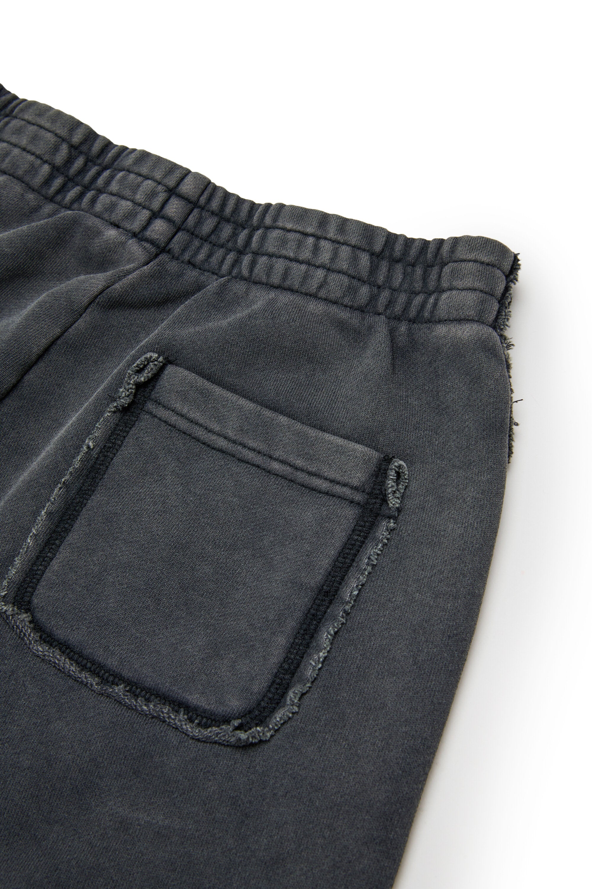 Jogger pants with gothic graphics