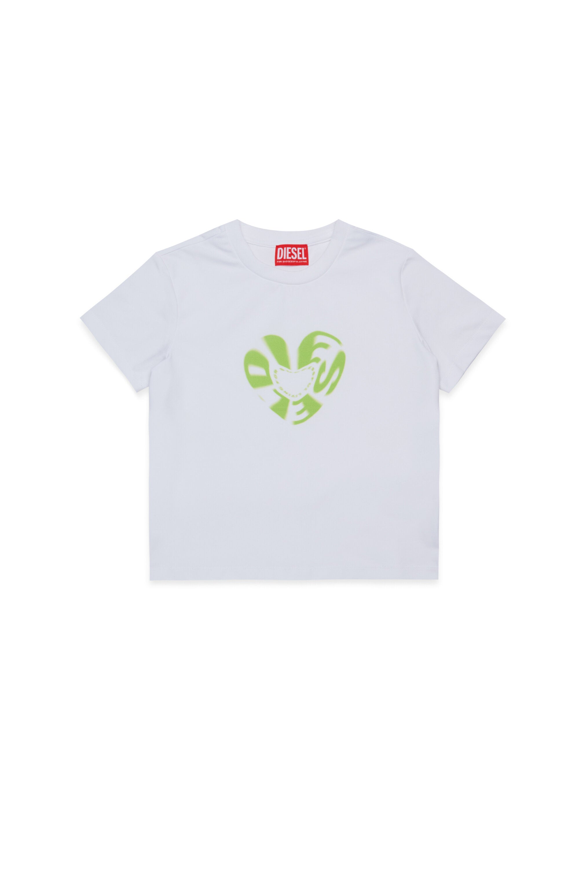 DIESEL ハートグラフィックのガールズTシャツ | BRAVE KID