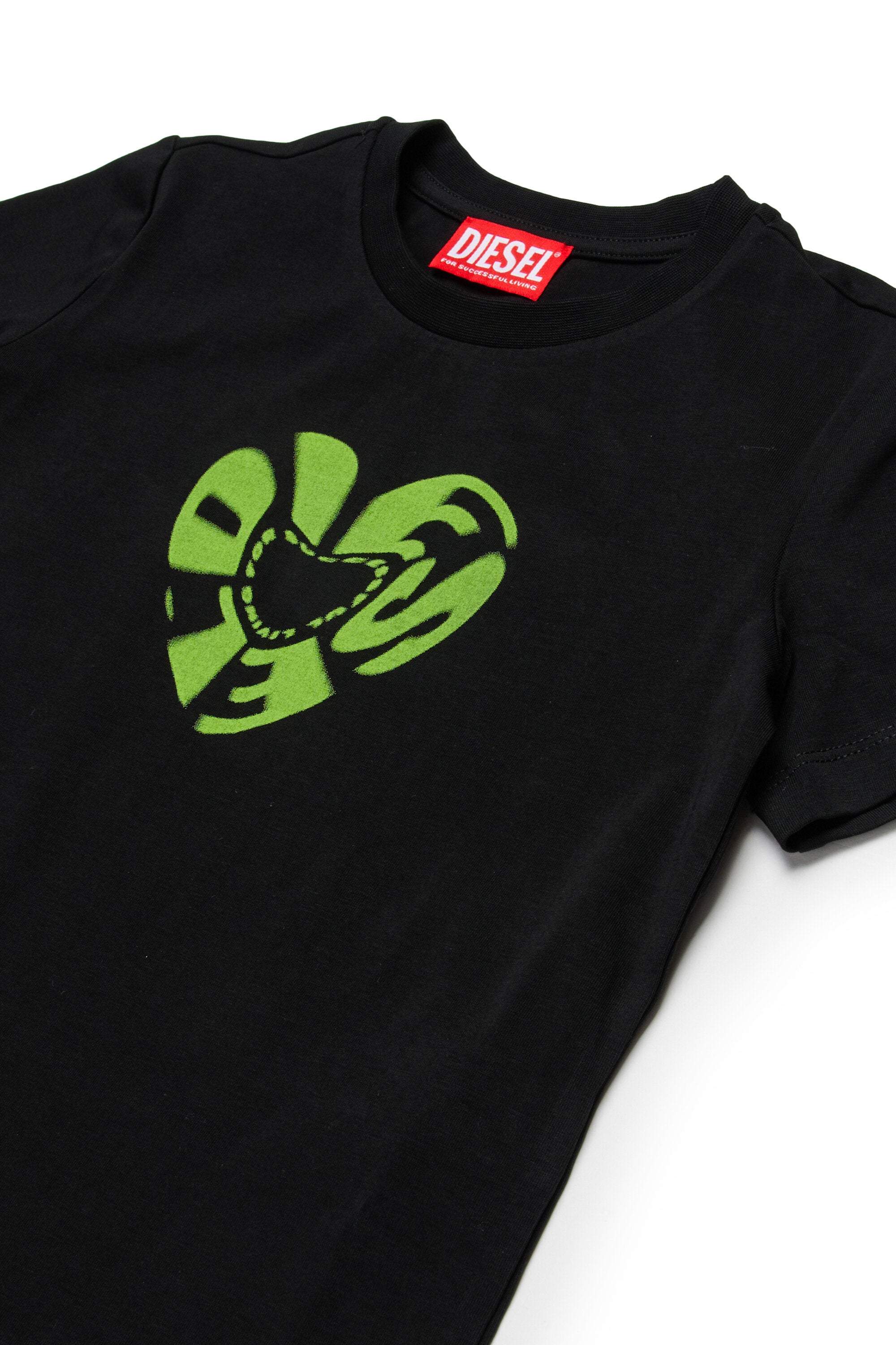 DIESEL ハートグラフィックのガールズTシャツ | BRAVE KID