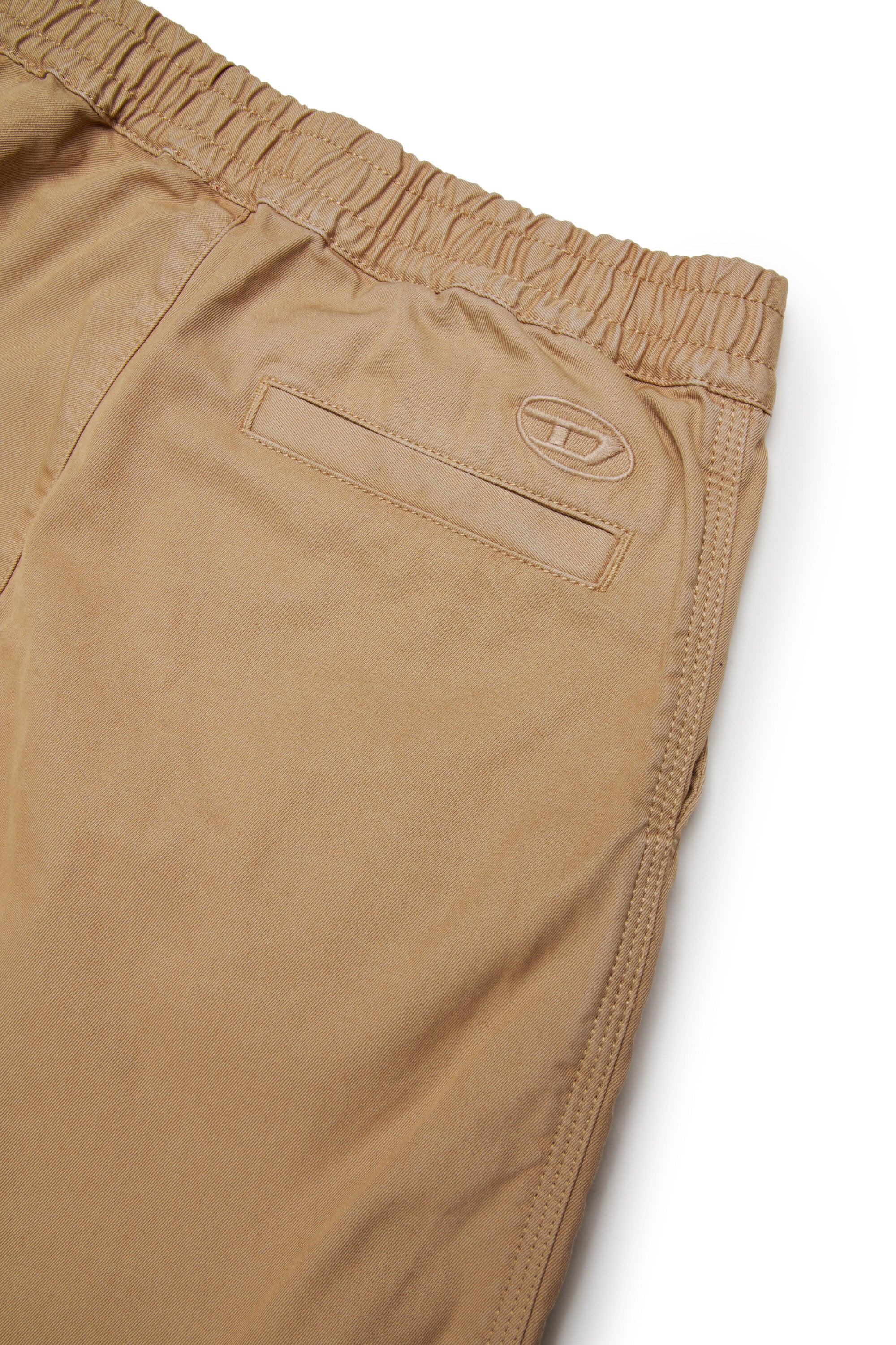 Gabardine cargo pants