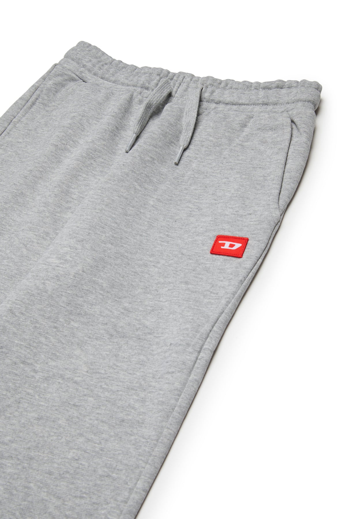 Jogger pants with red D patch