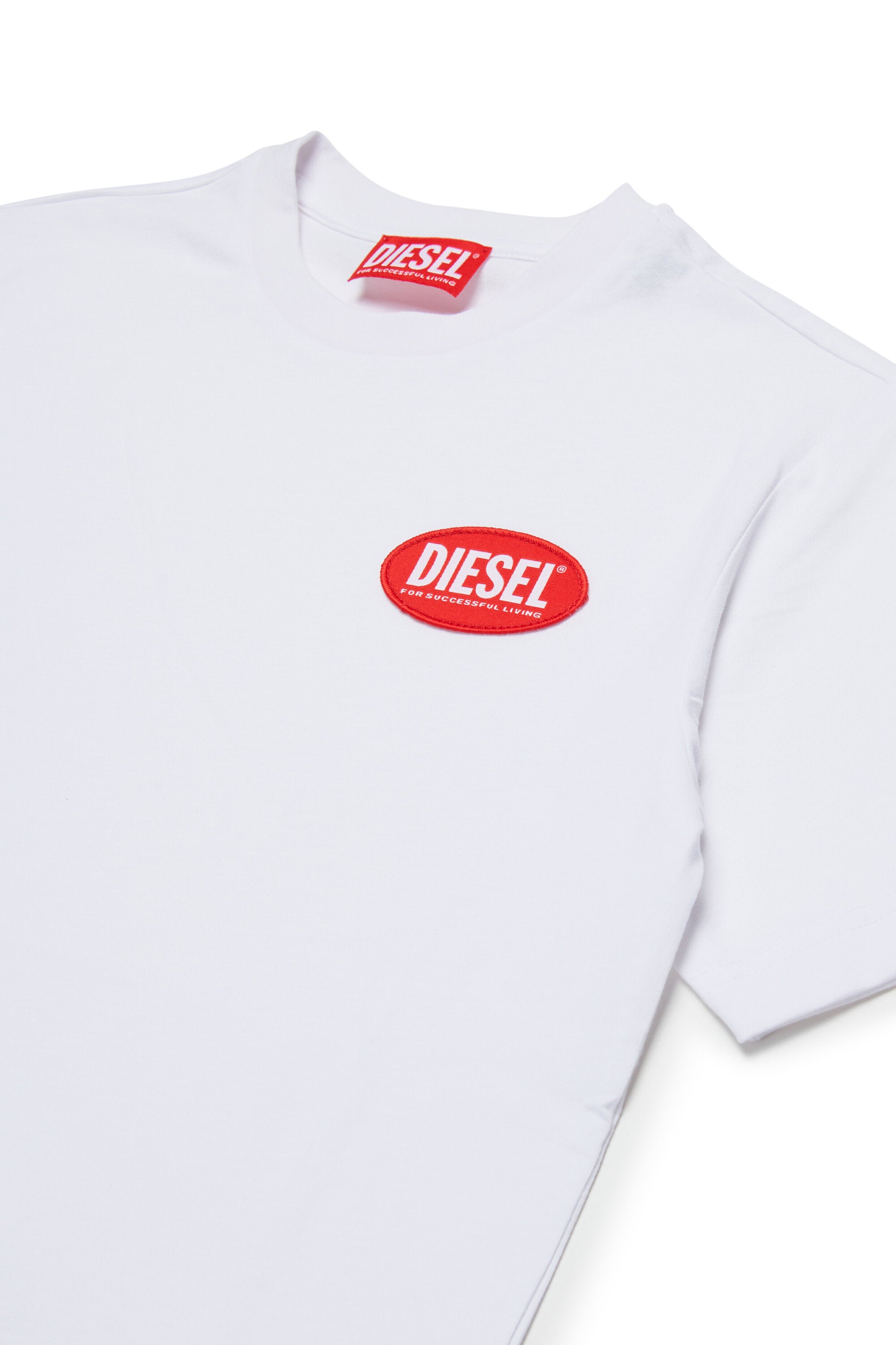 Diesel Oval Label ジャージー素材 Tシャツ