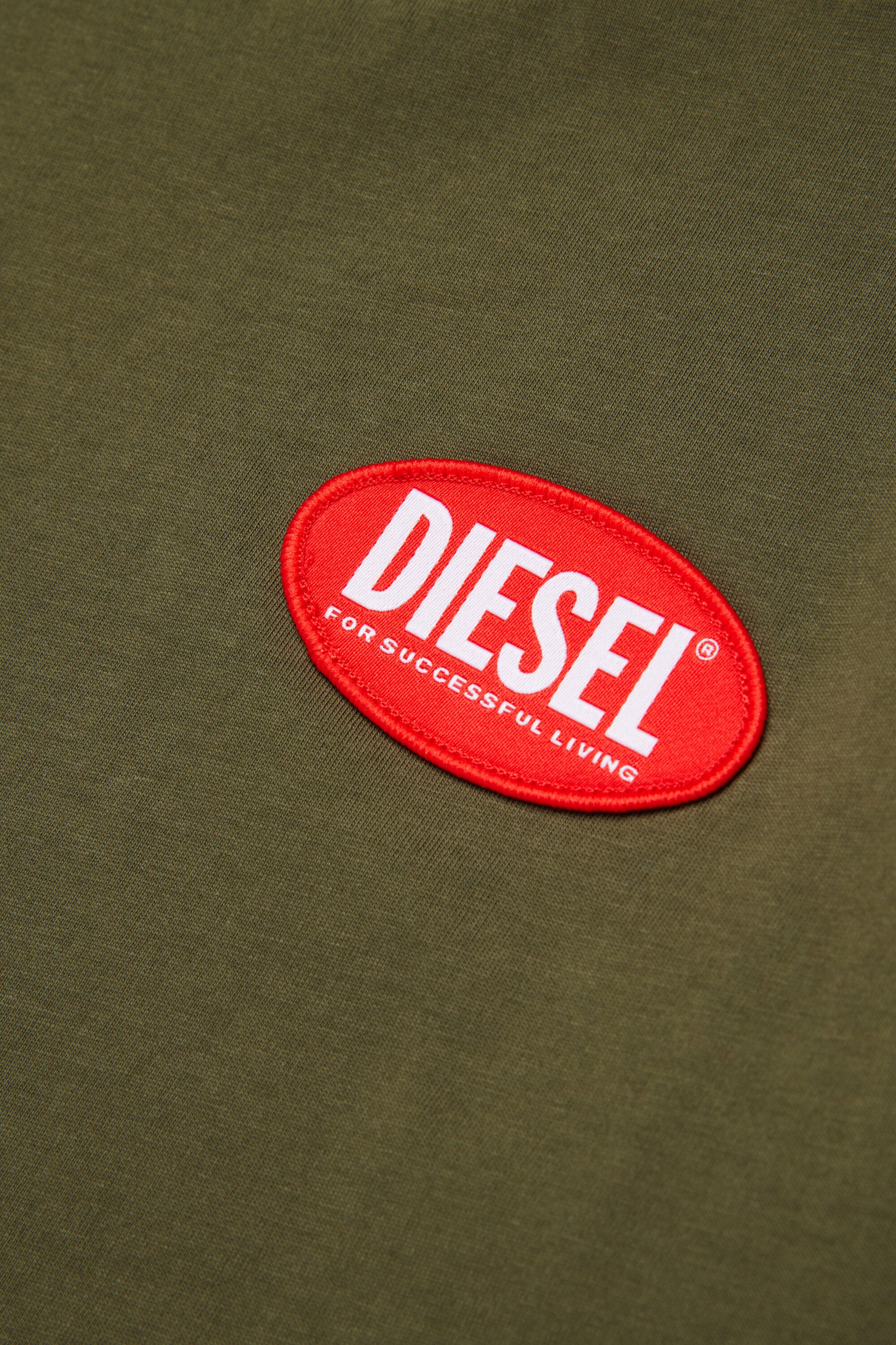 Diesel Oval Label ジャージー素材 Tシャツ