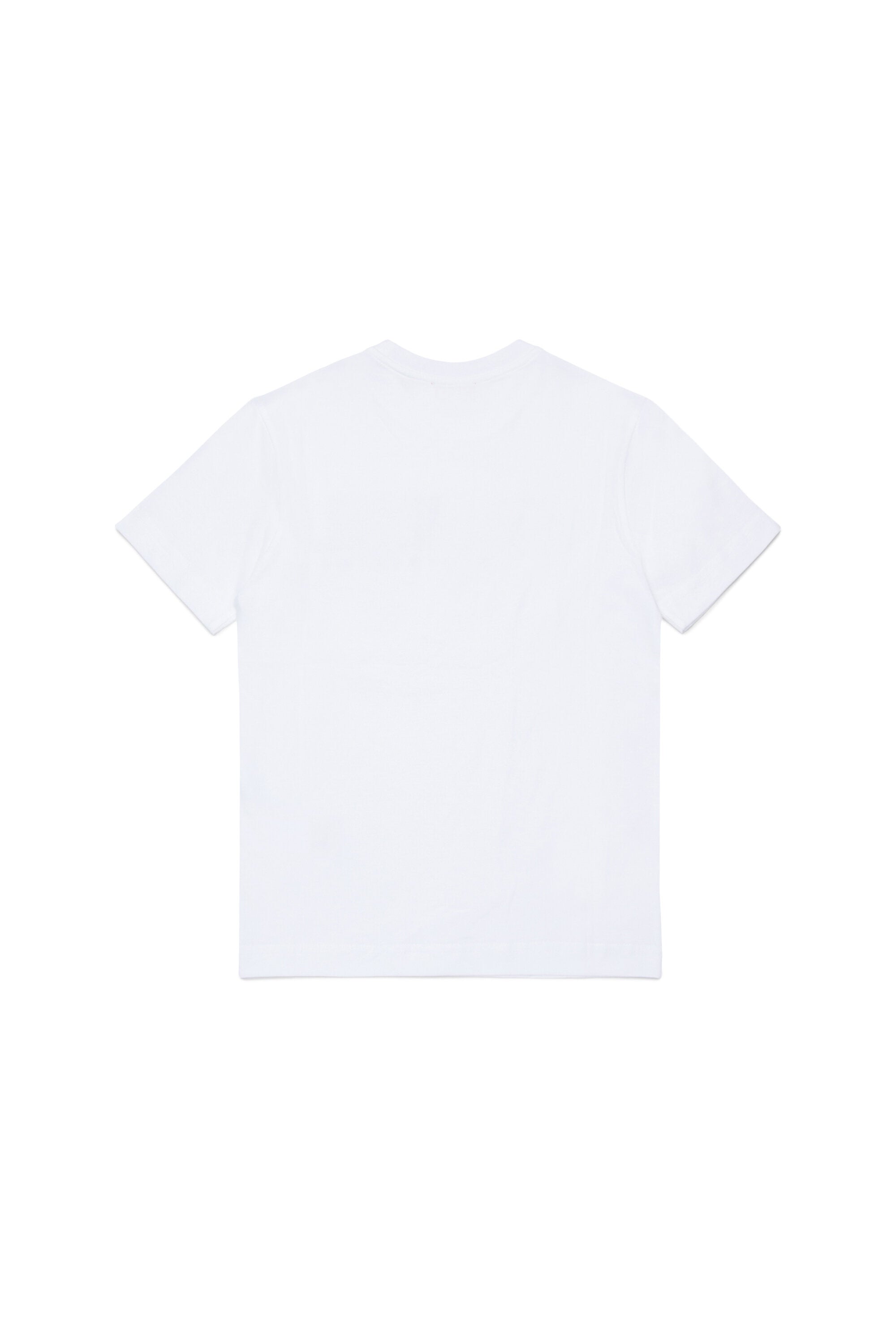 Diesel デニムロゴ ジャージー素材 Tシャツ