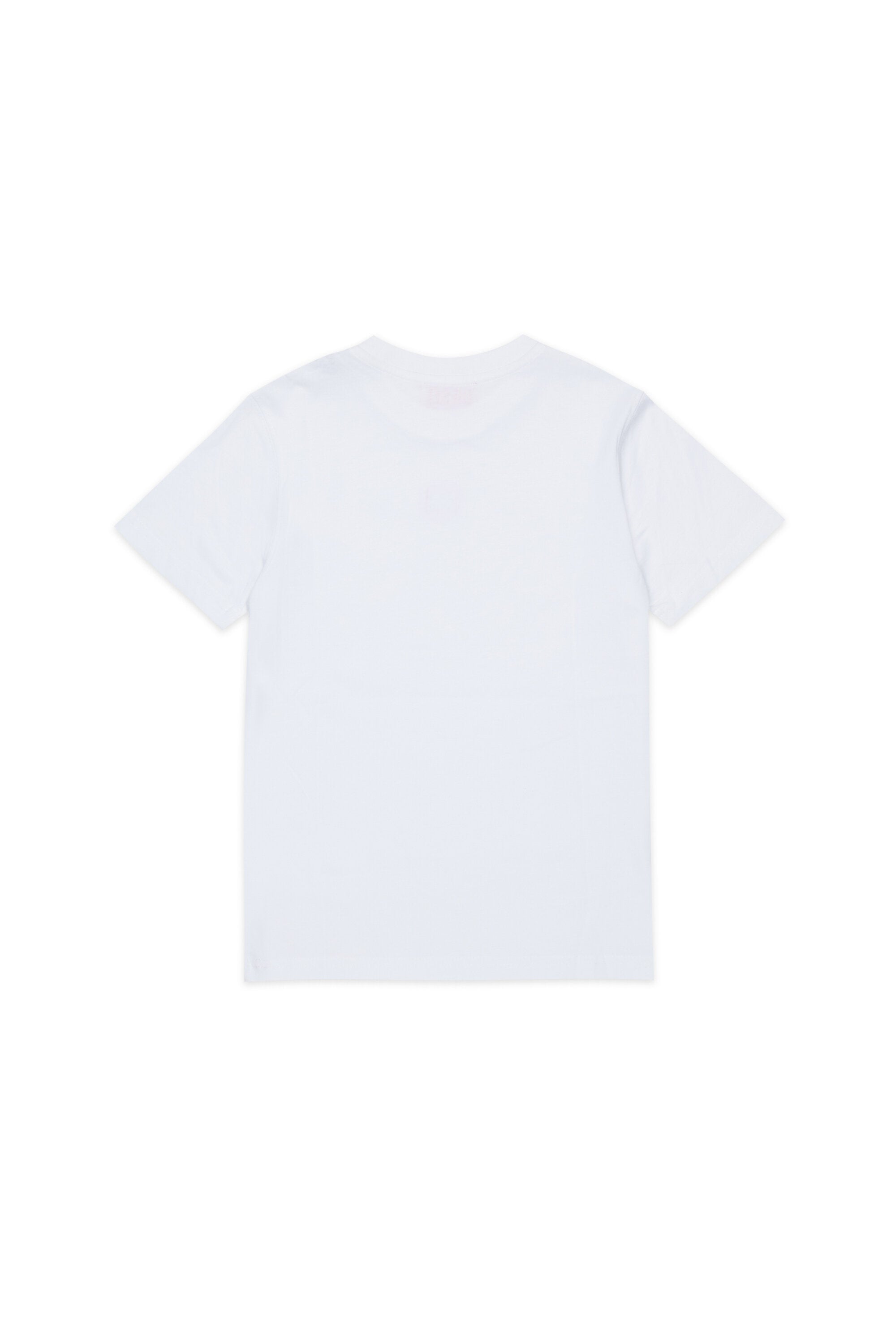 ジャージー素材Tシャツ（赤Dパッチ付き