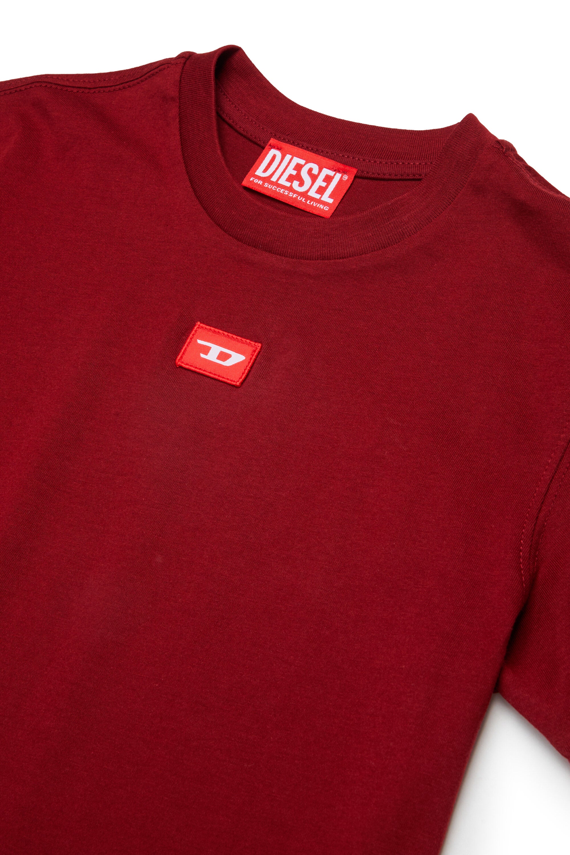Jersey T-shirt with red D patch