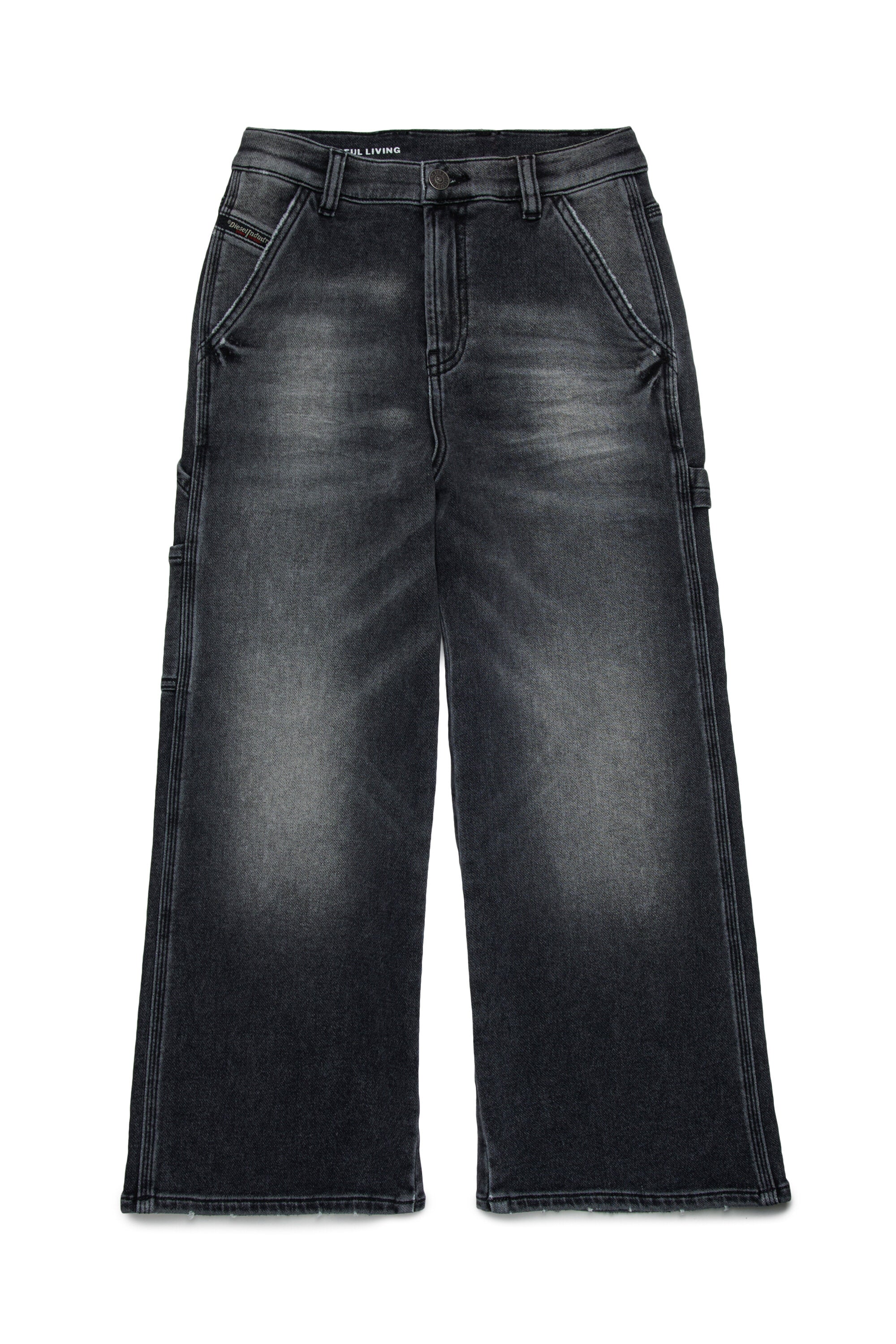 D-Argjx WorkのブラックシェードリラックスJoggJeans®