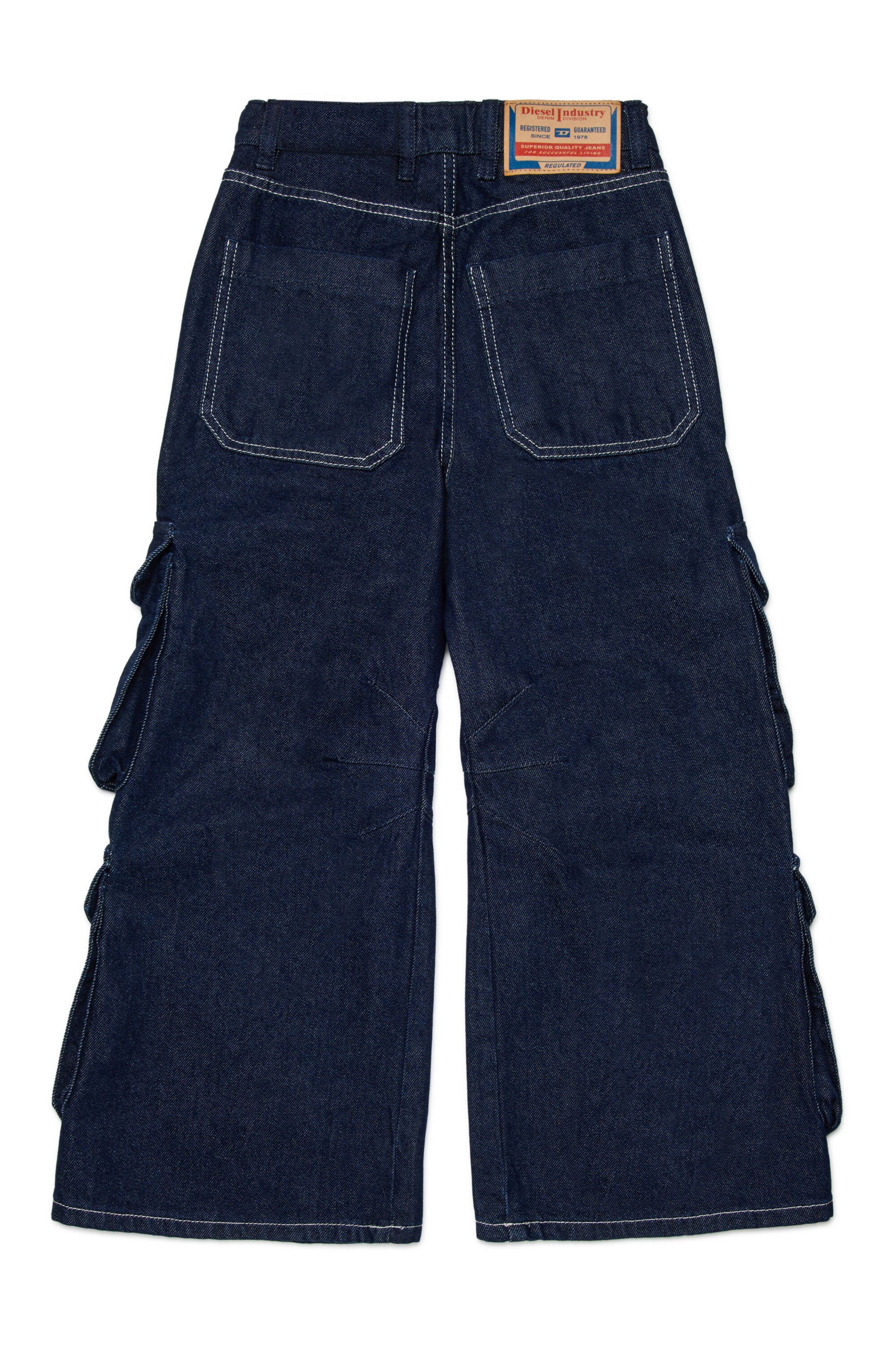 Relaxed fit cargo jeans - D-Argix