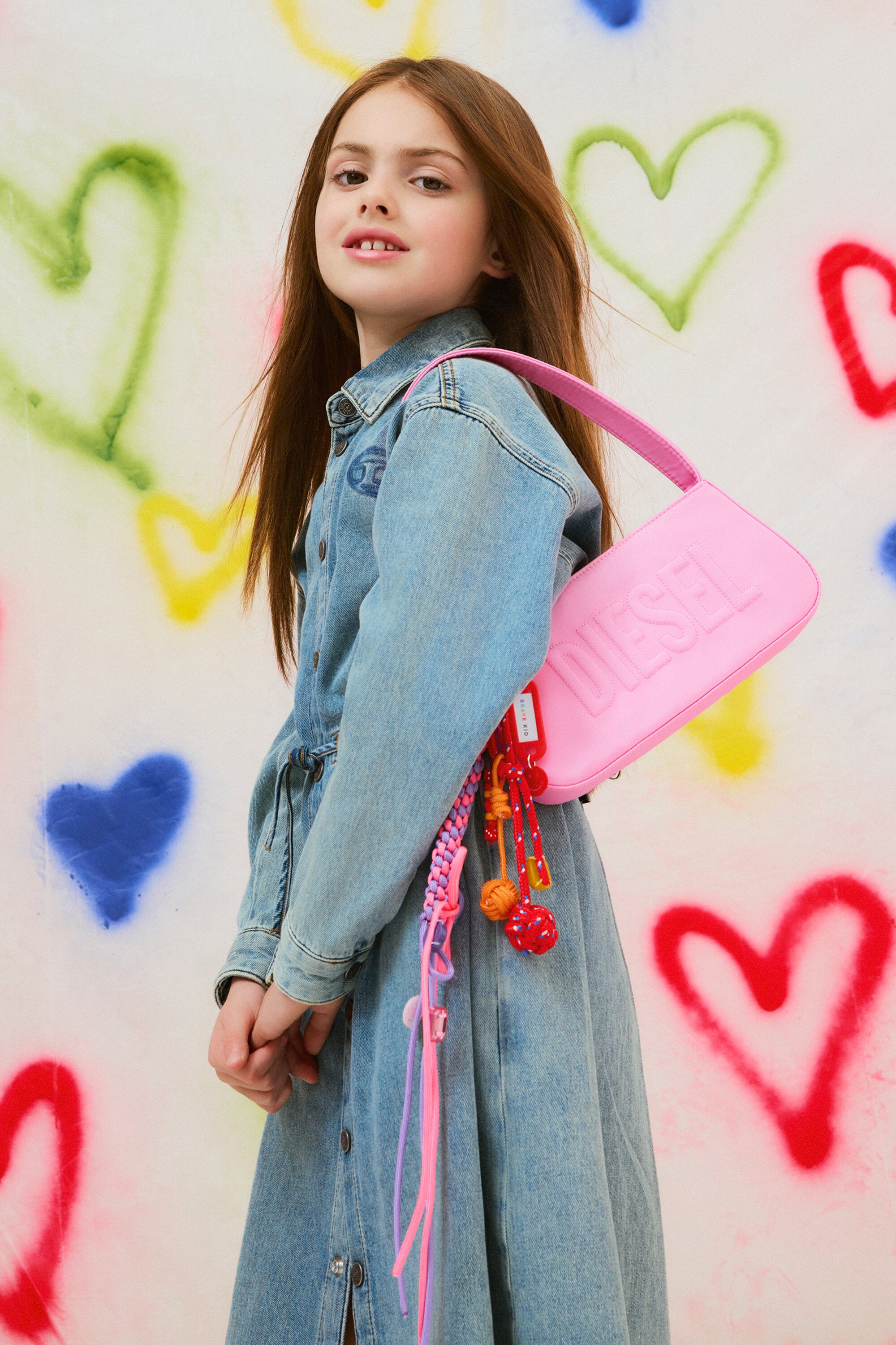 WDELIA bag branded with DIESEL logo