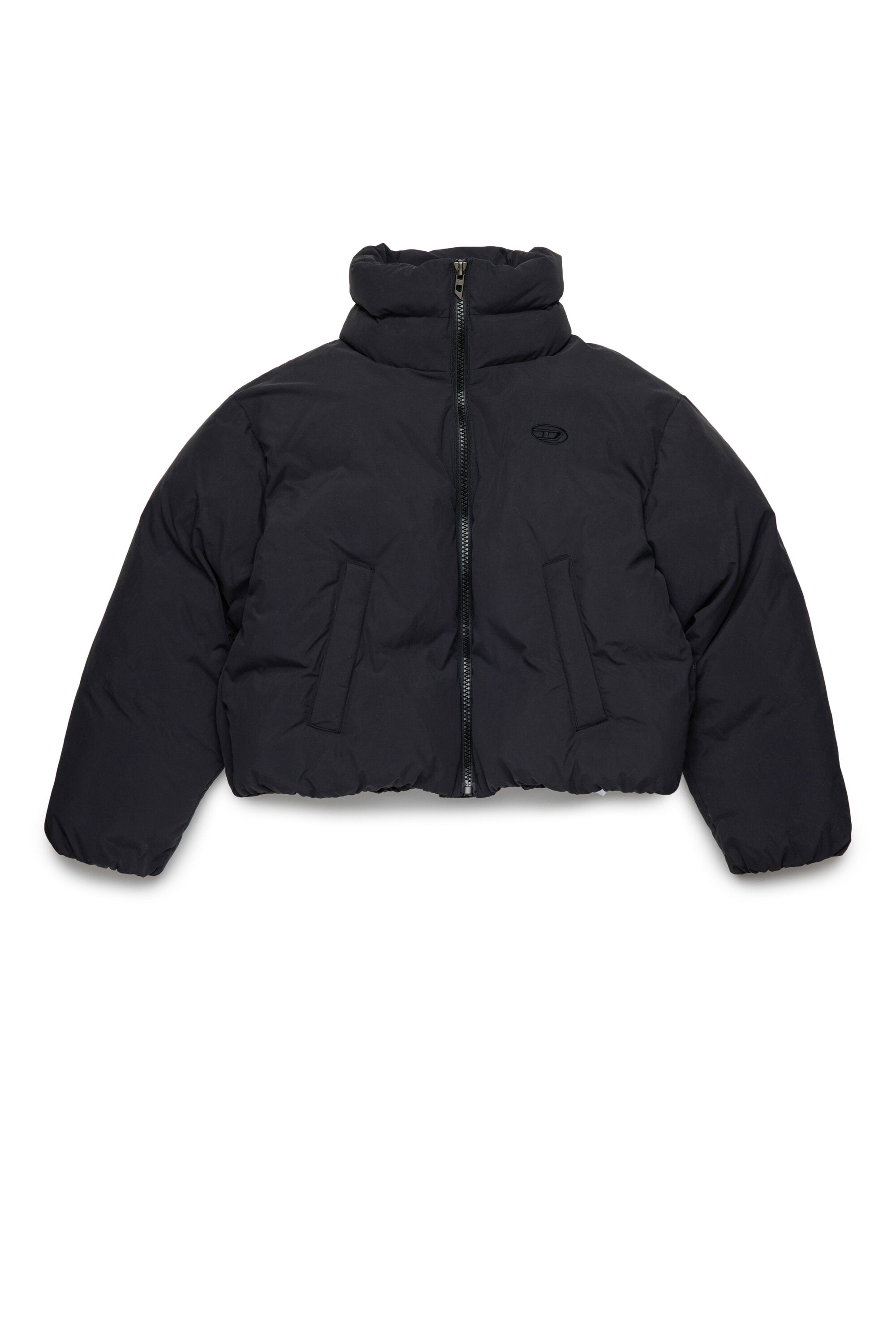 Puffy padded jacket with matte finish