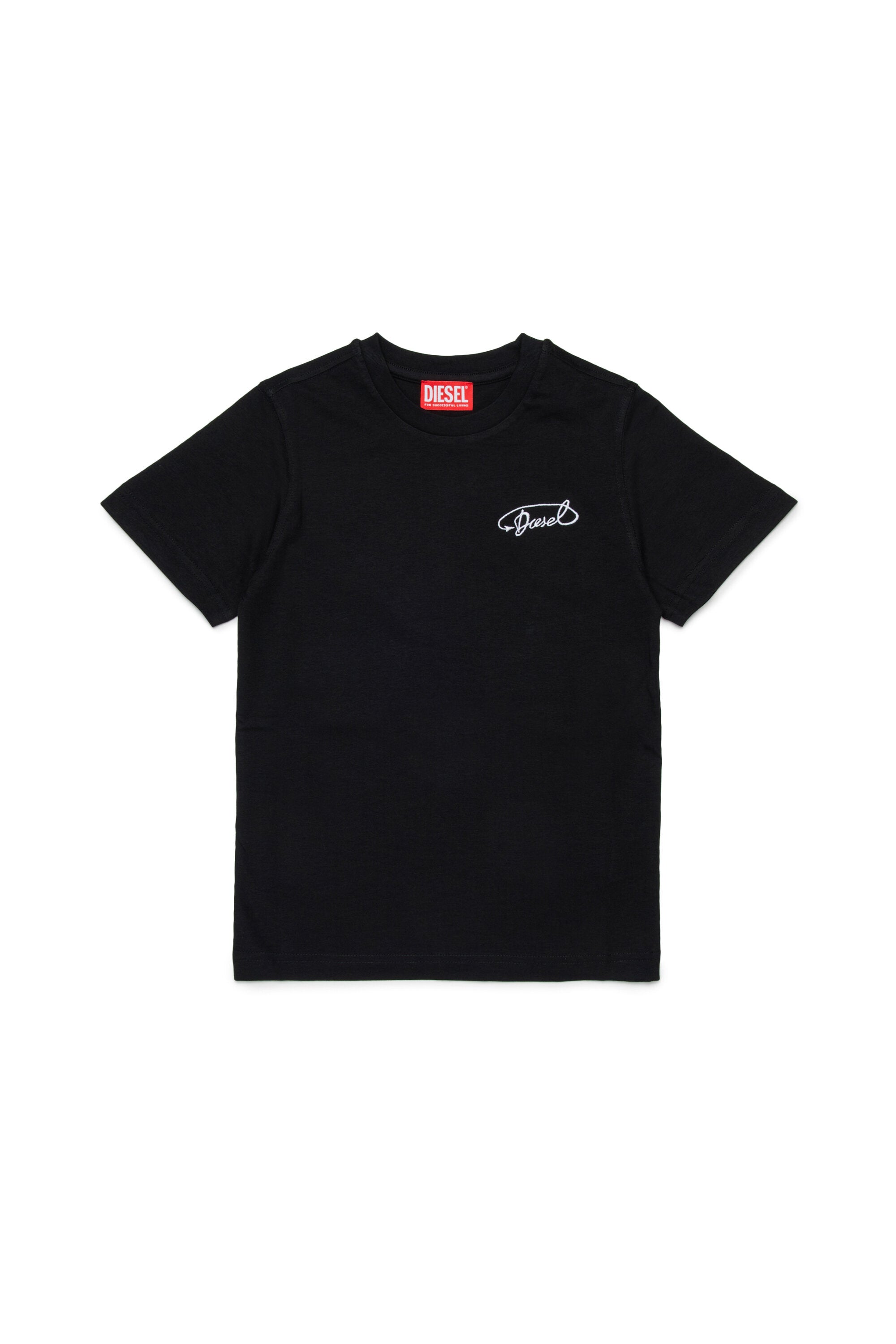 DIESEL ボーイズブランド筆記体ロゴTシャツ | BRAVE KID