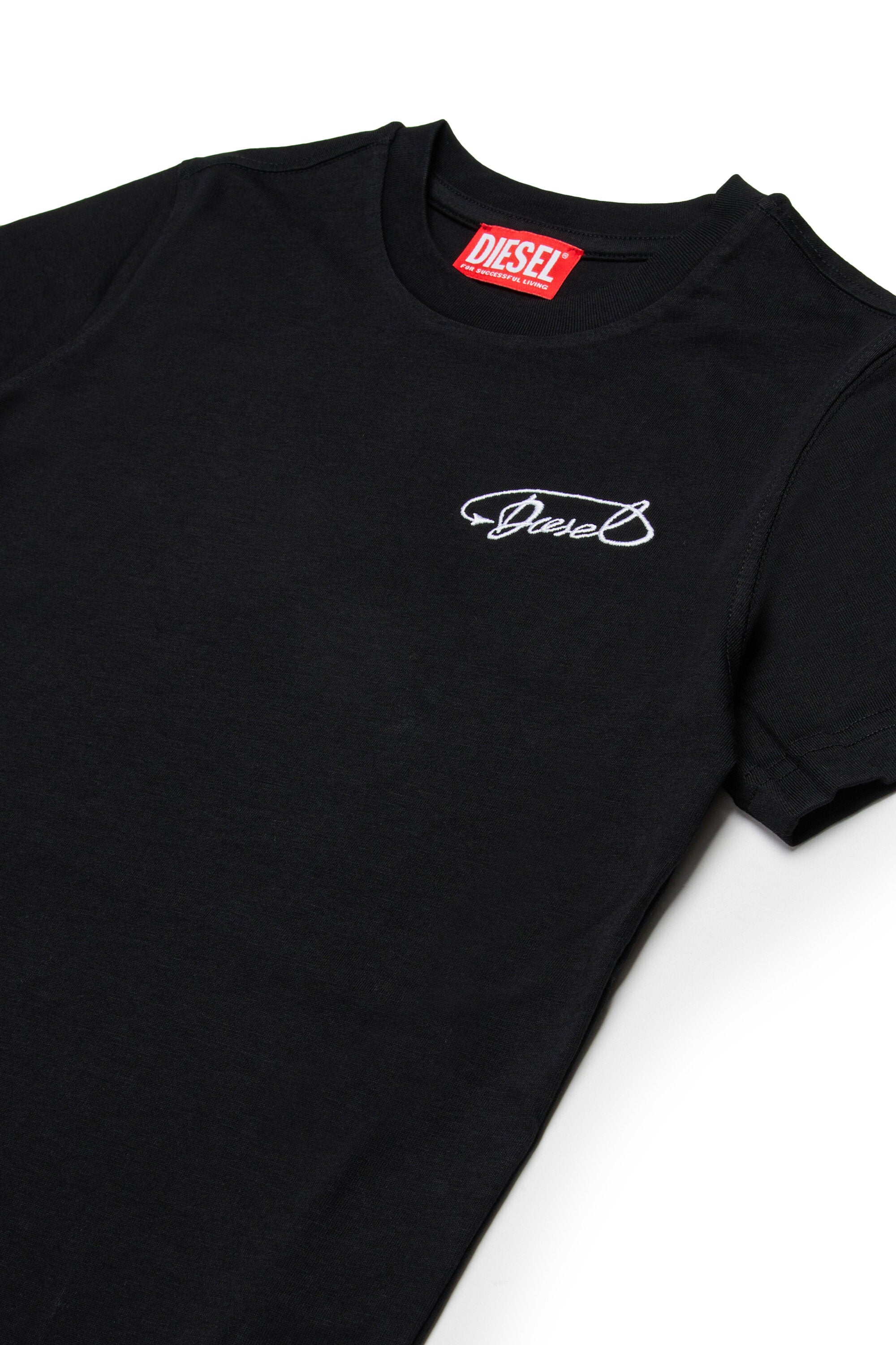 DIESEL ボーイズブランド筆記体ロゴTシャツ | BRAVE KID