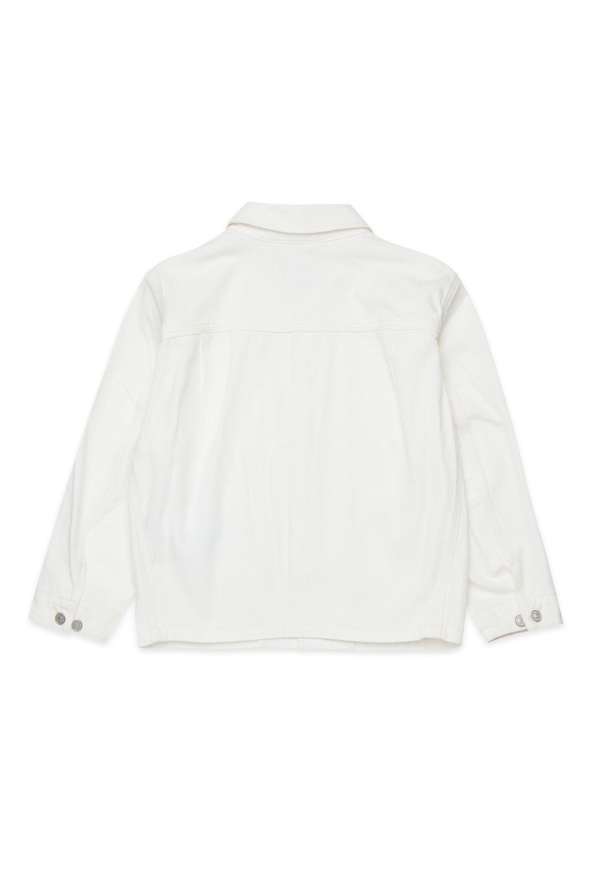 ロゴ入りデニムジャケット