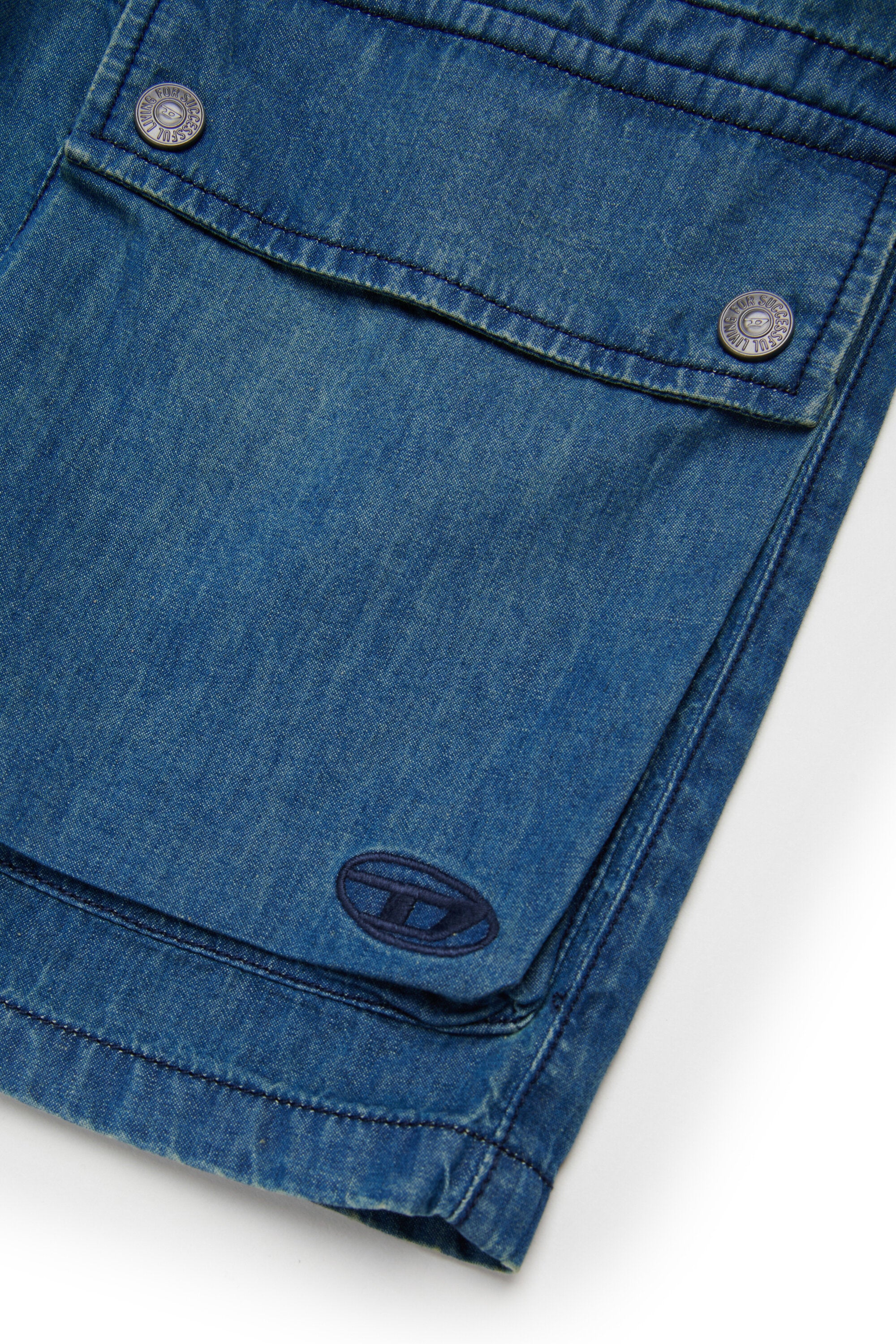 カーゴデニムショーツ