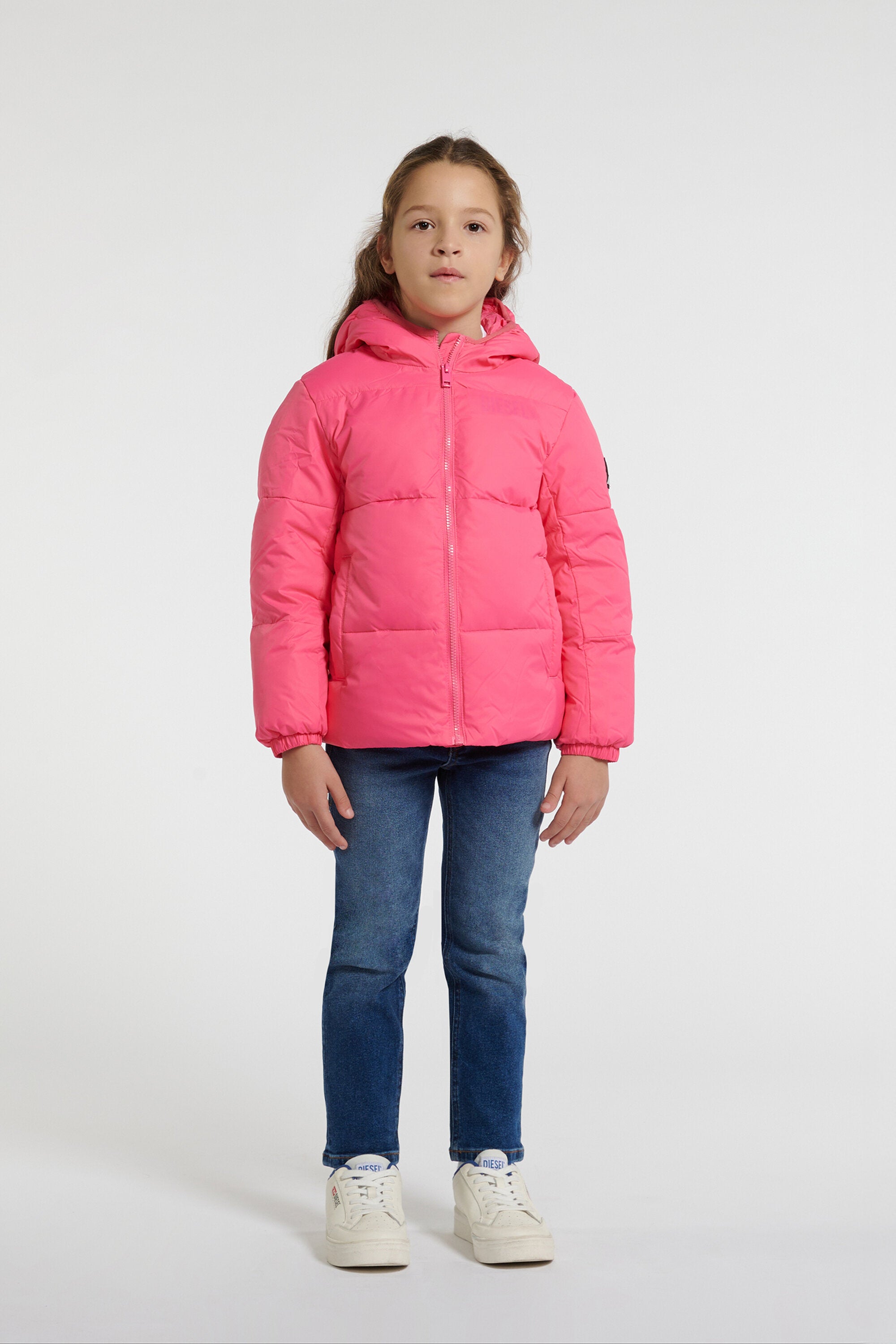 ロゴ入り中綿ジャケット