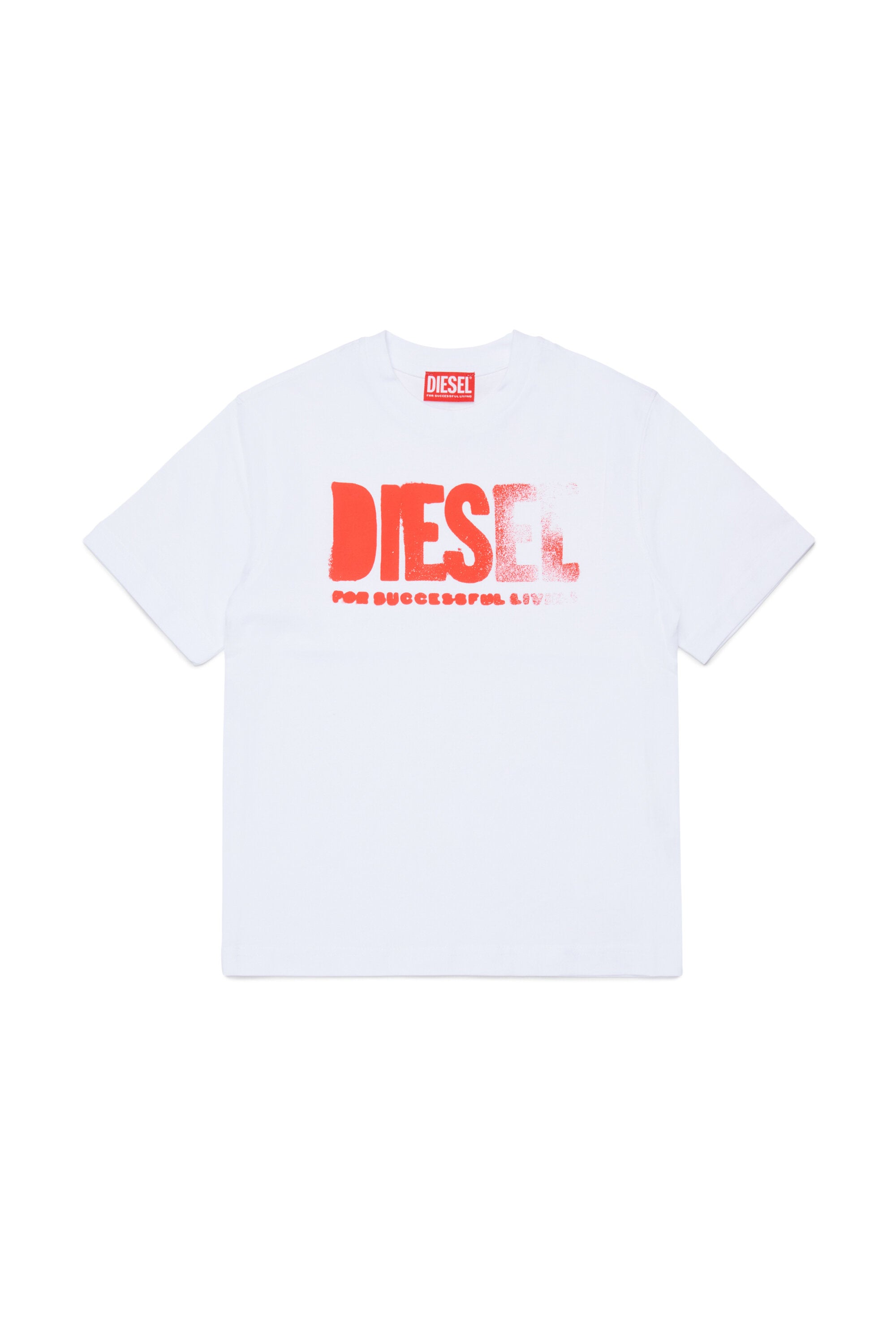 フロントロゴ付きTシャツ