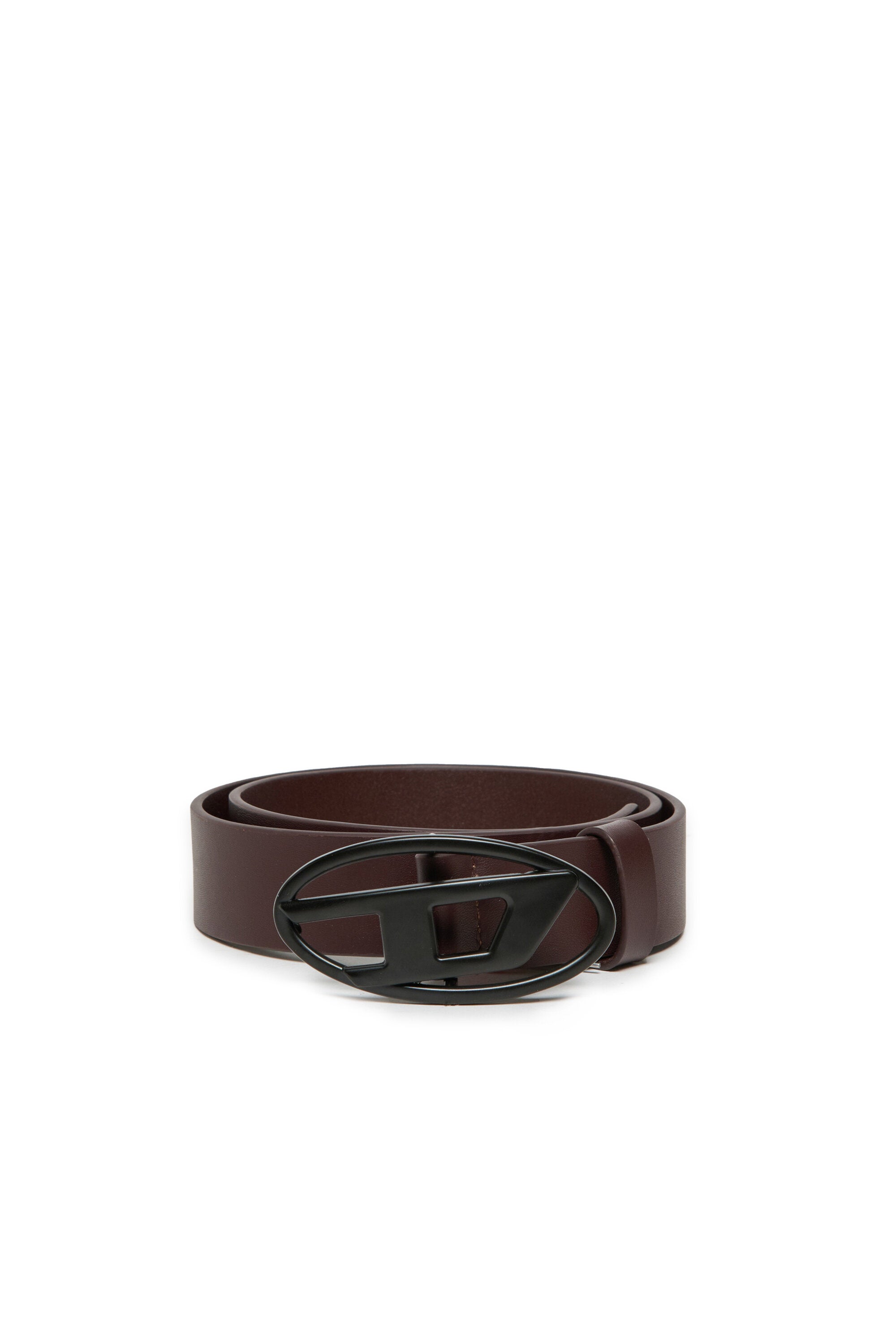 Belt with Oval D logo buckle