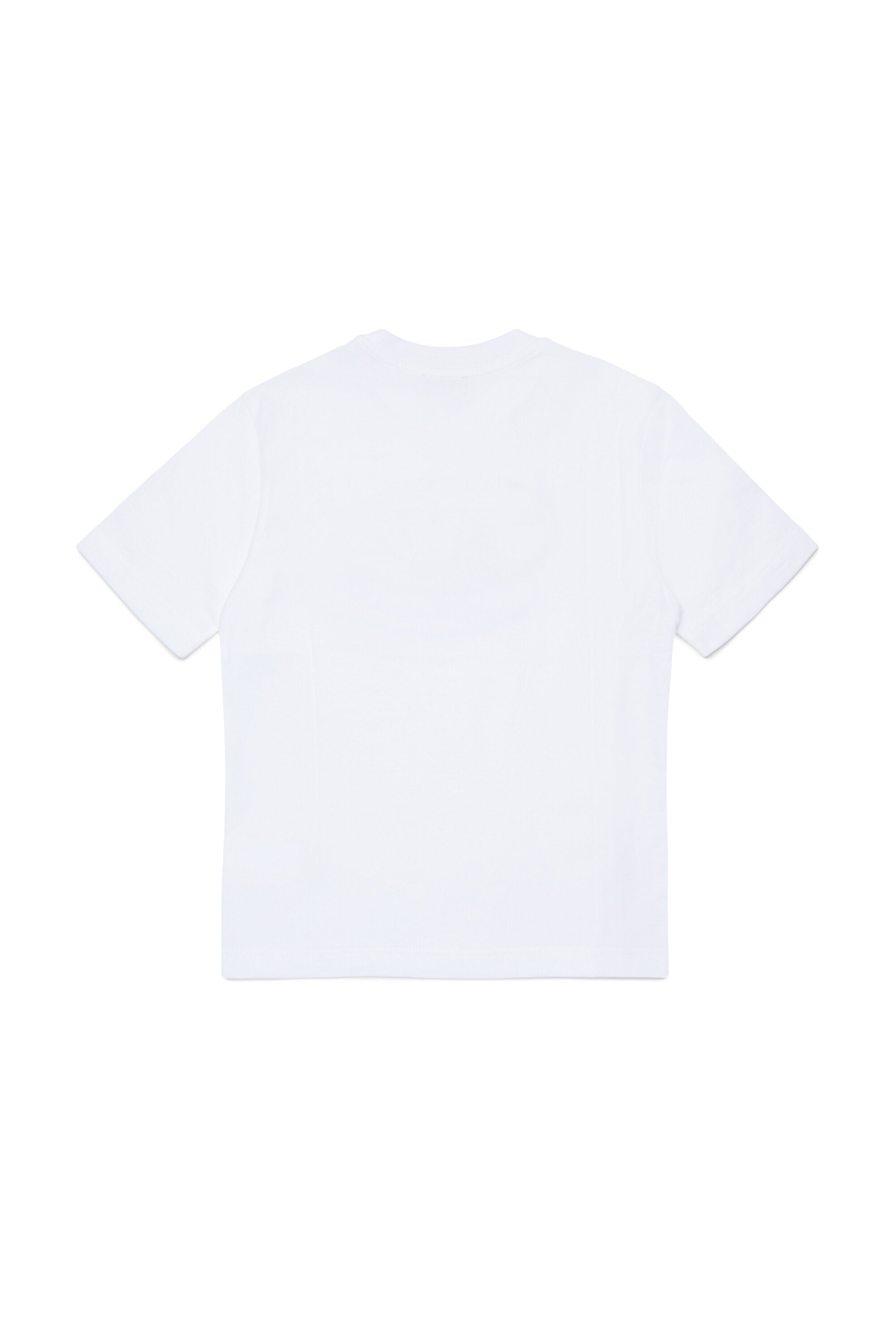 オーバルDロゴプリントTシャツ
