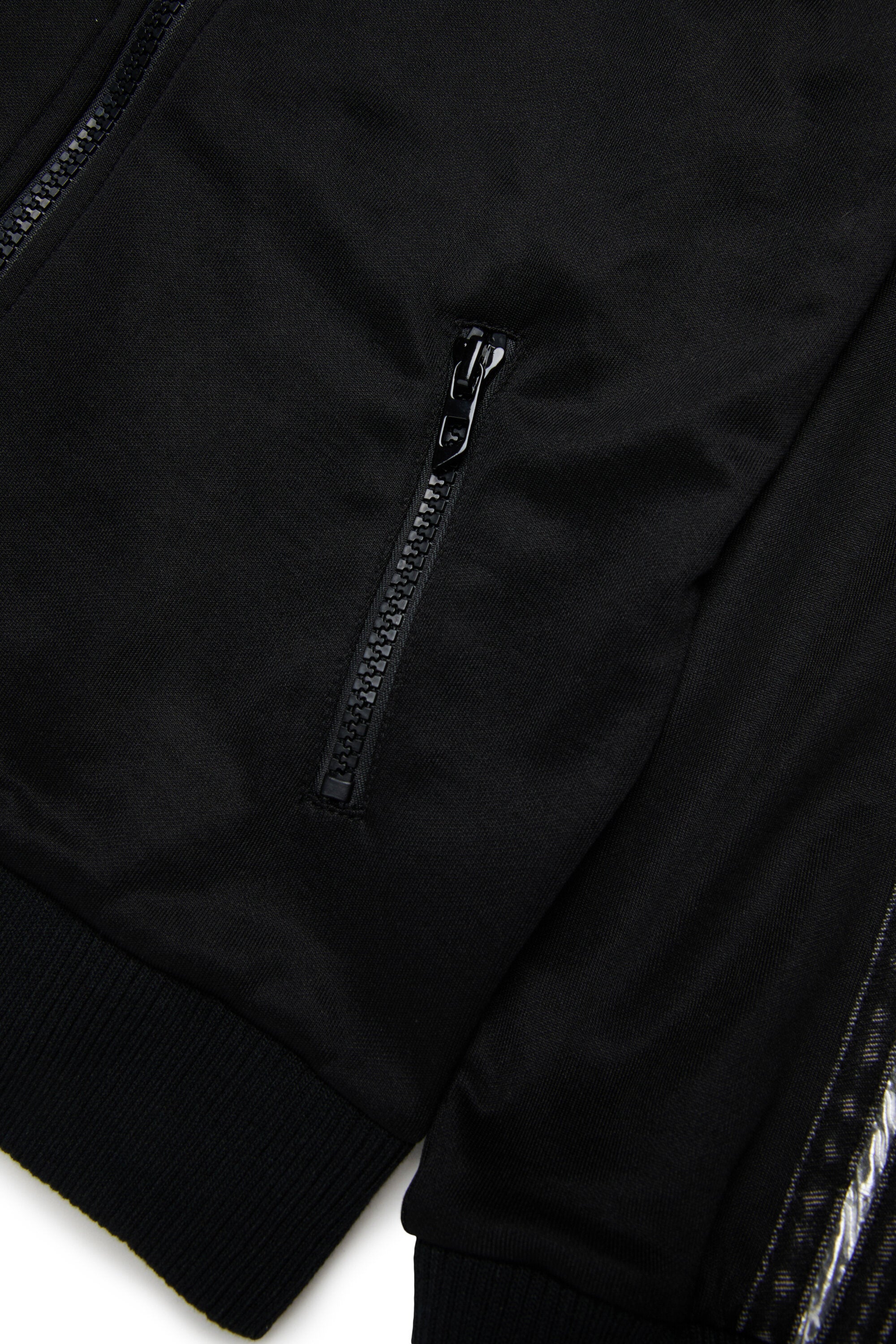 Full-zip sweatshirt with logo