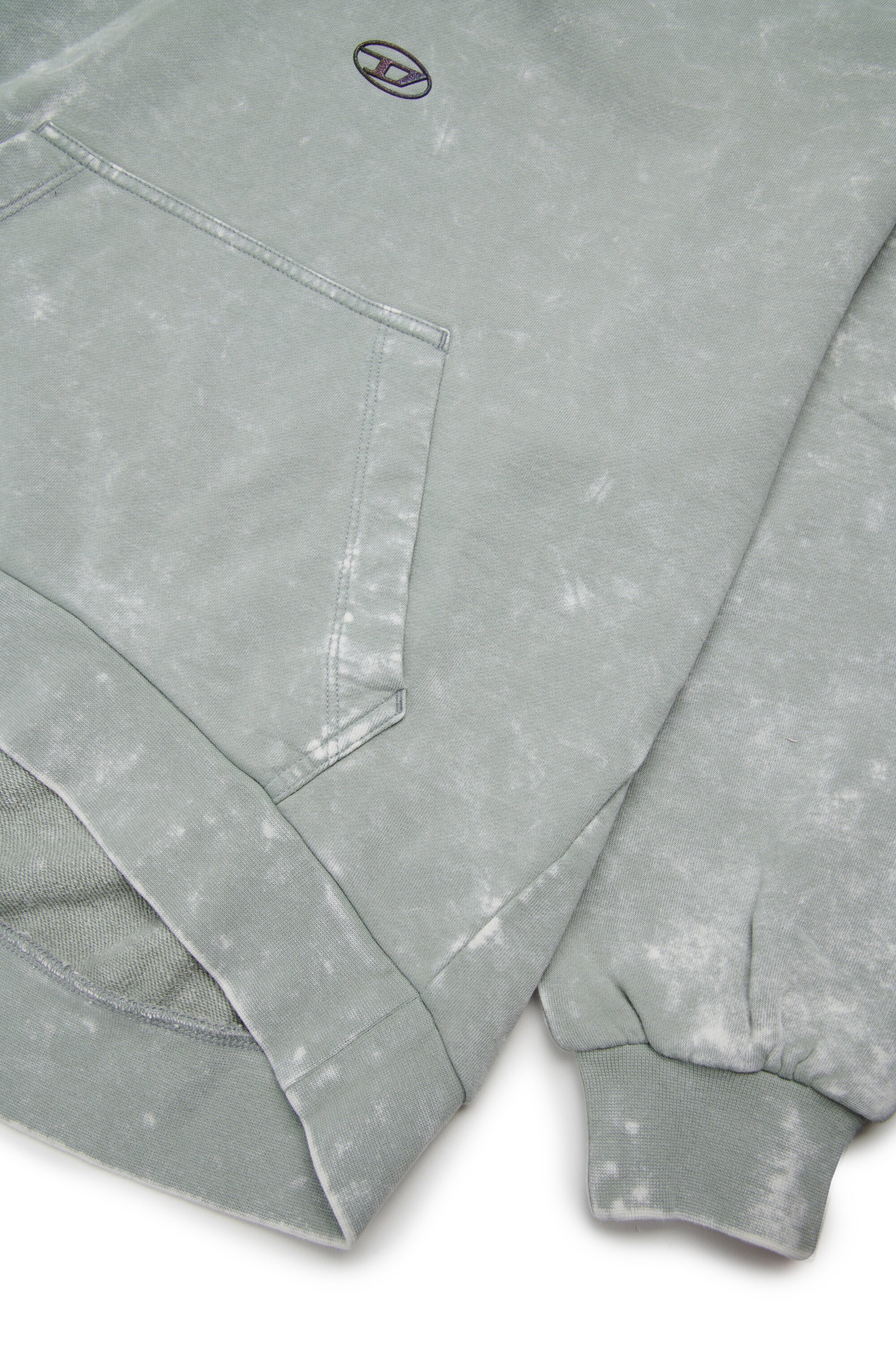 ロゴ入りフーディー