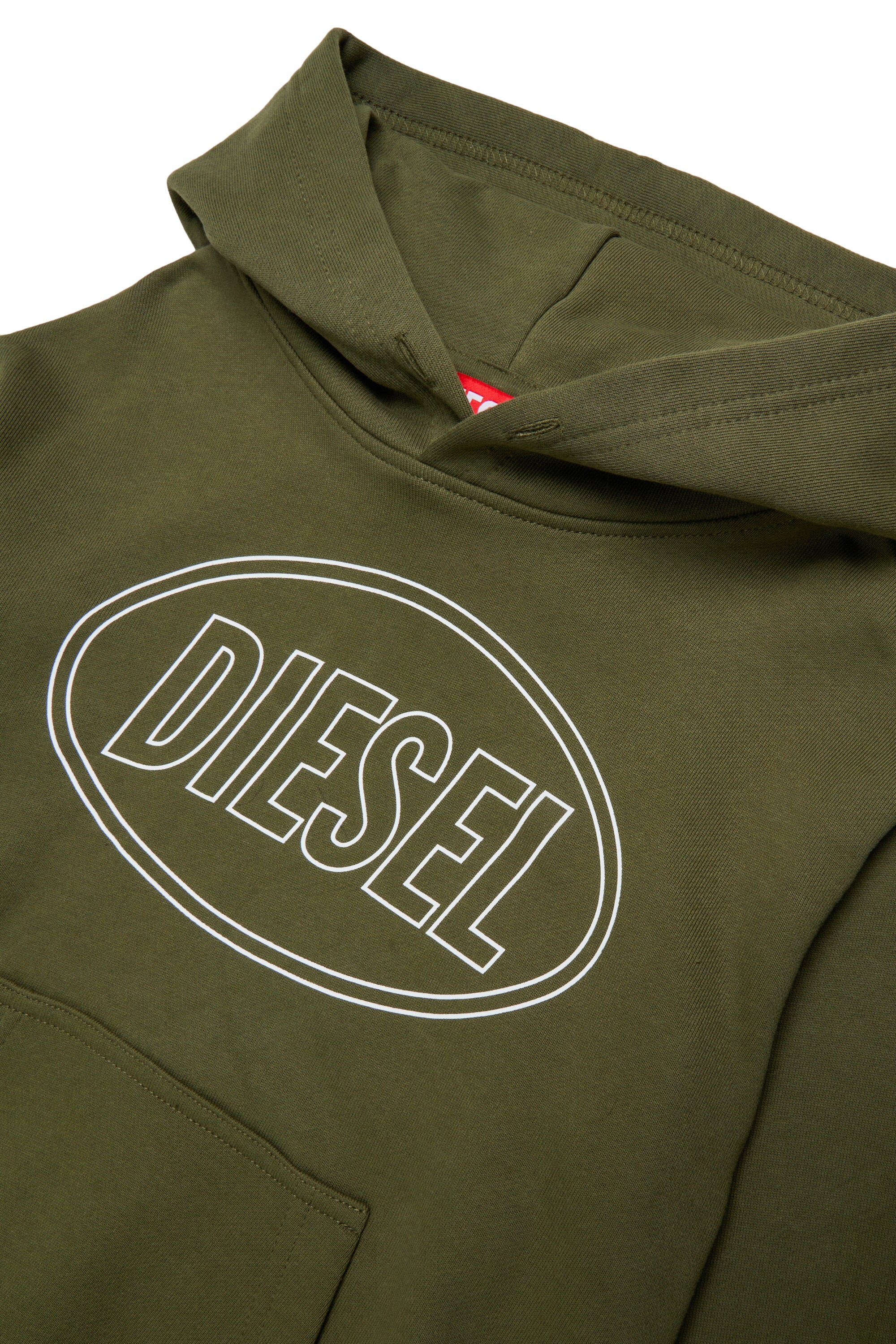 ロゴ入りフーディー