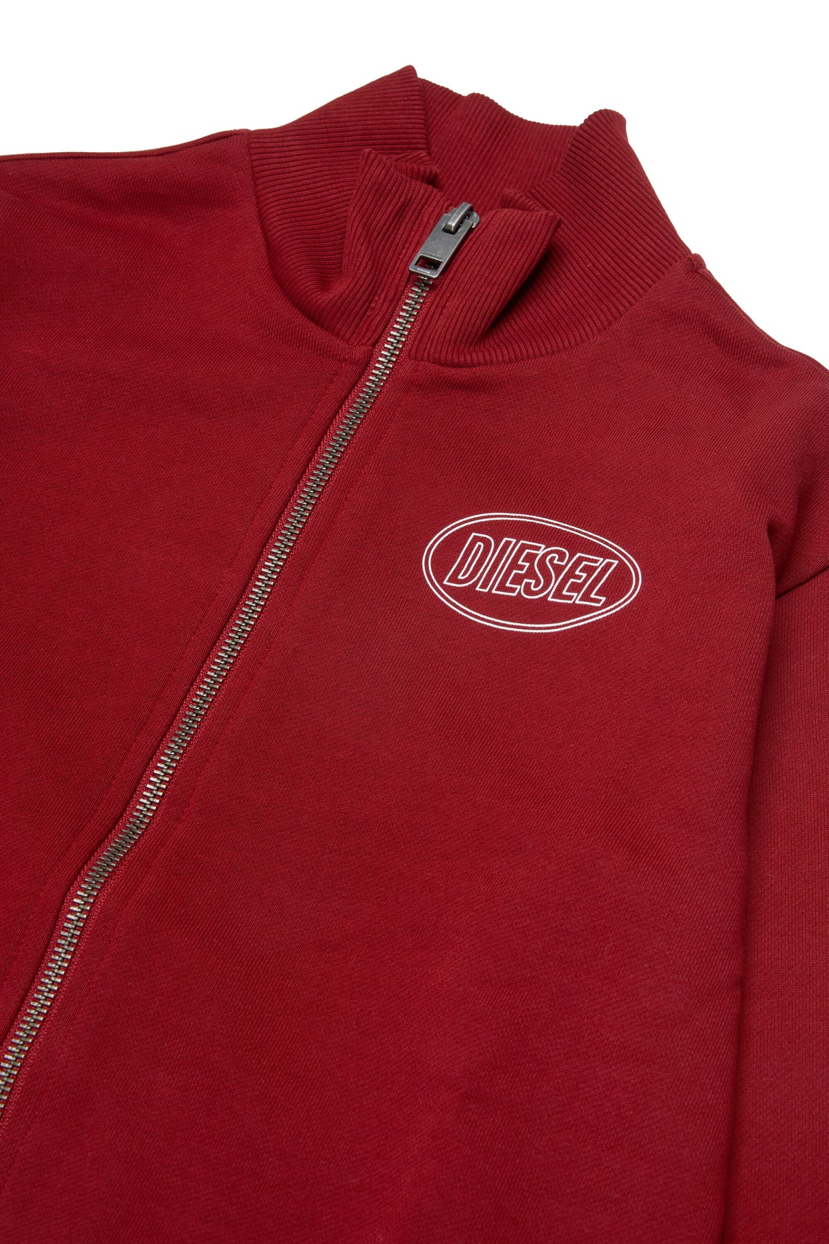 Full-zip sweatshirt with logo