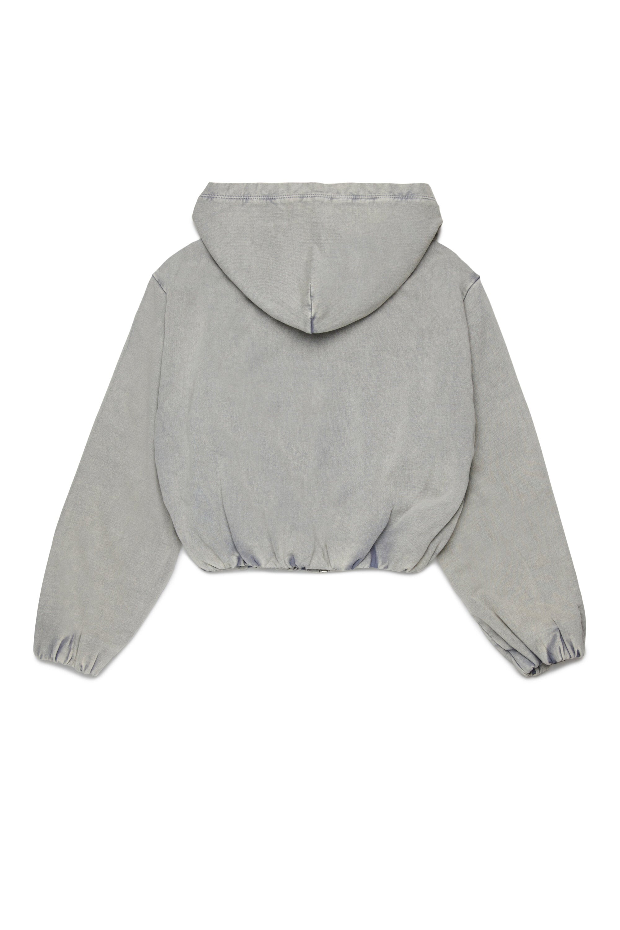 ロゴ付きフルジップスウェット