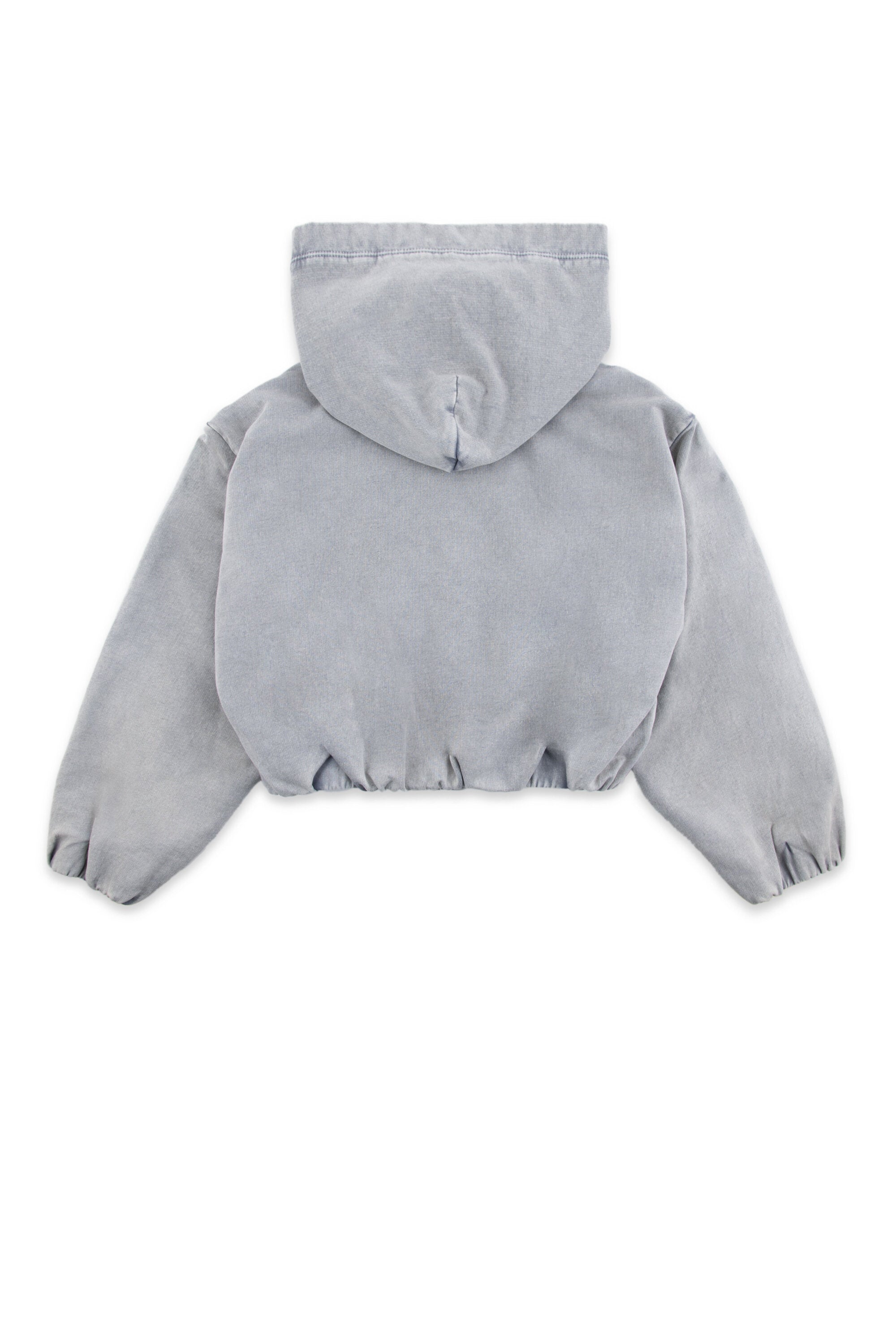 ロゴ付きフルジップスウェット