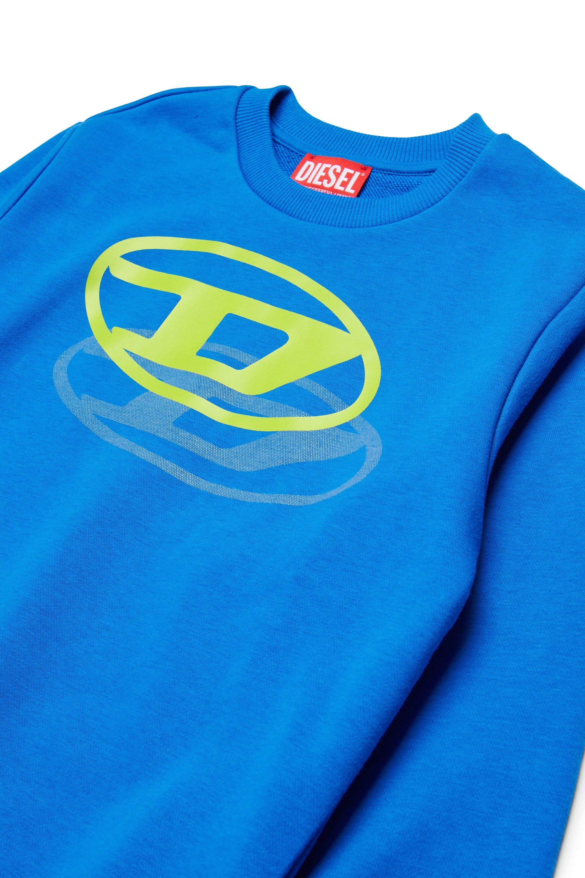 ロゴ入りクルーネックスウェット