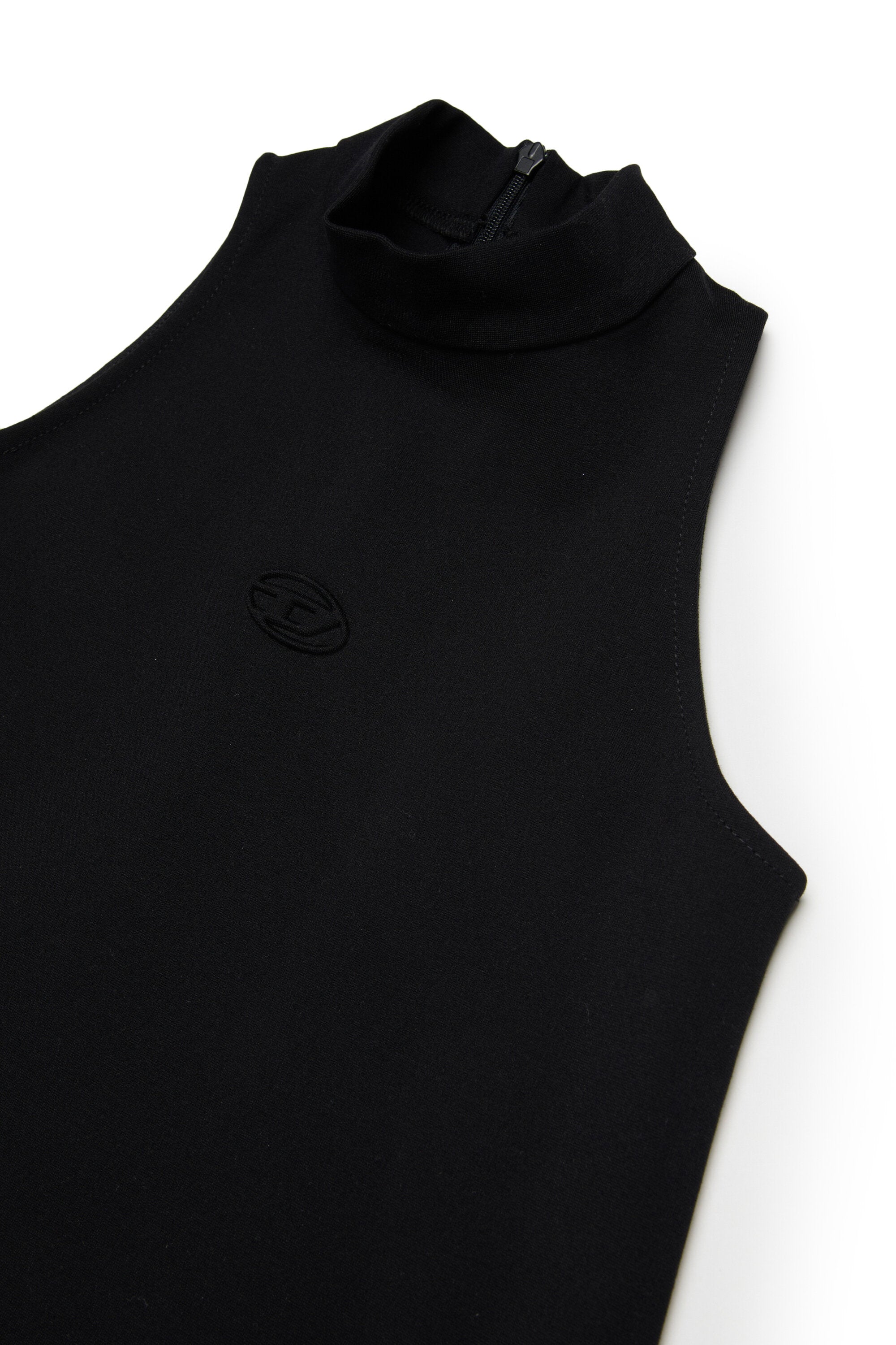 ノースリーブミディドレス