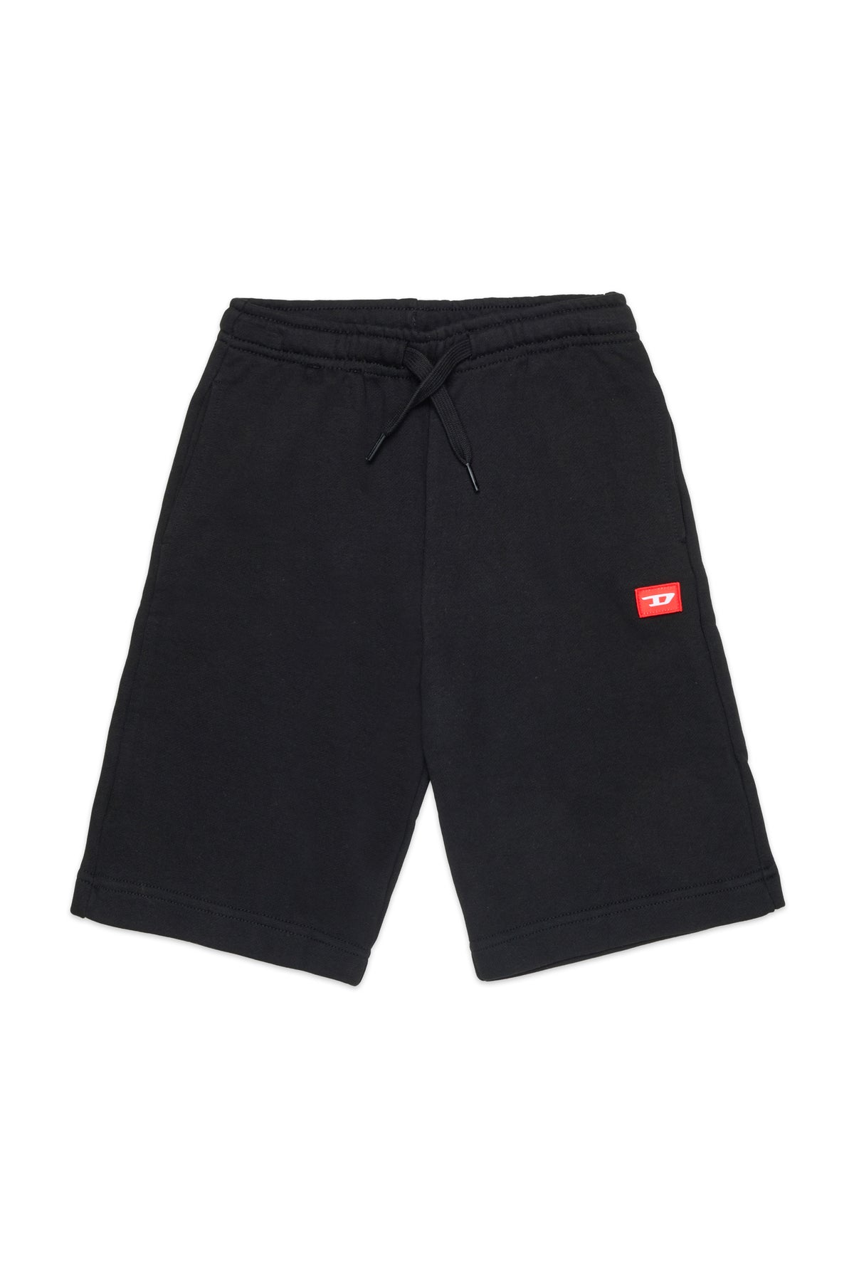 Fleece shorts with logo
