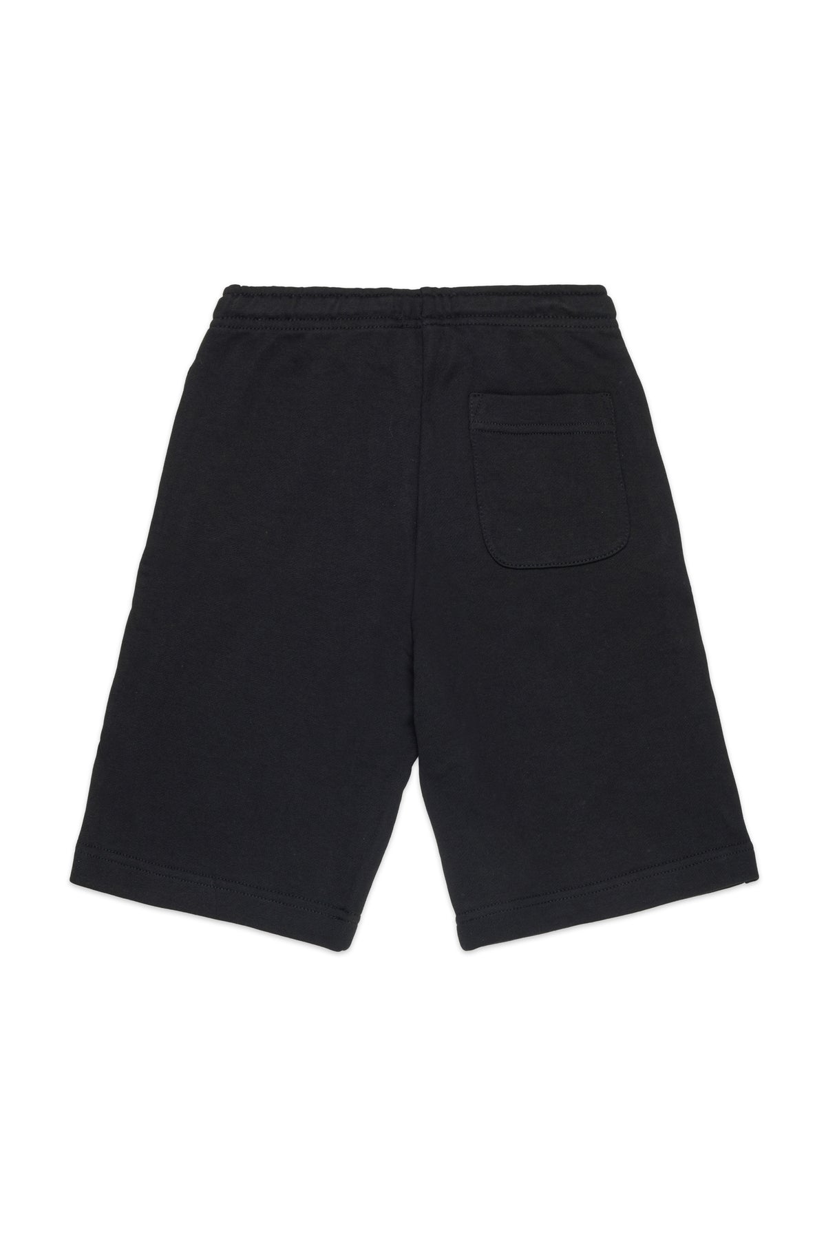 Fleece shorts with logo