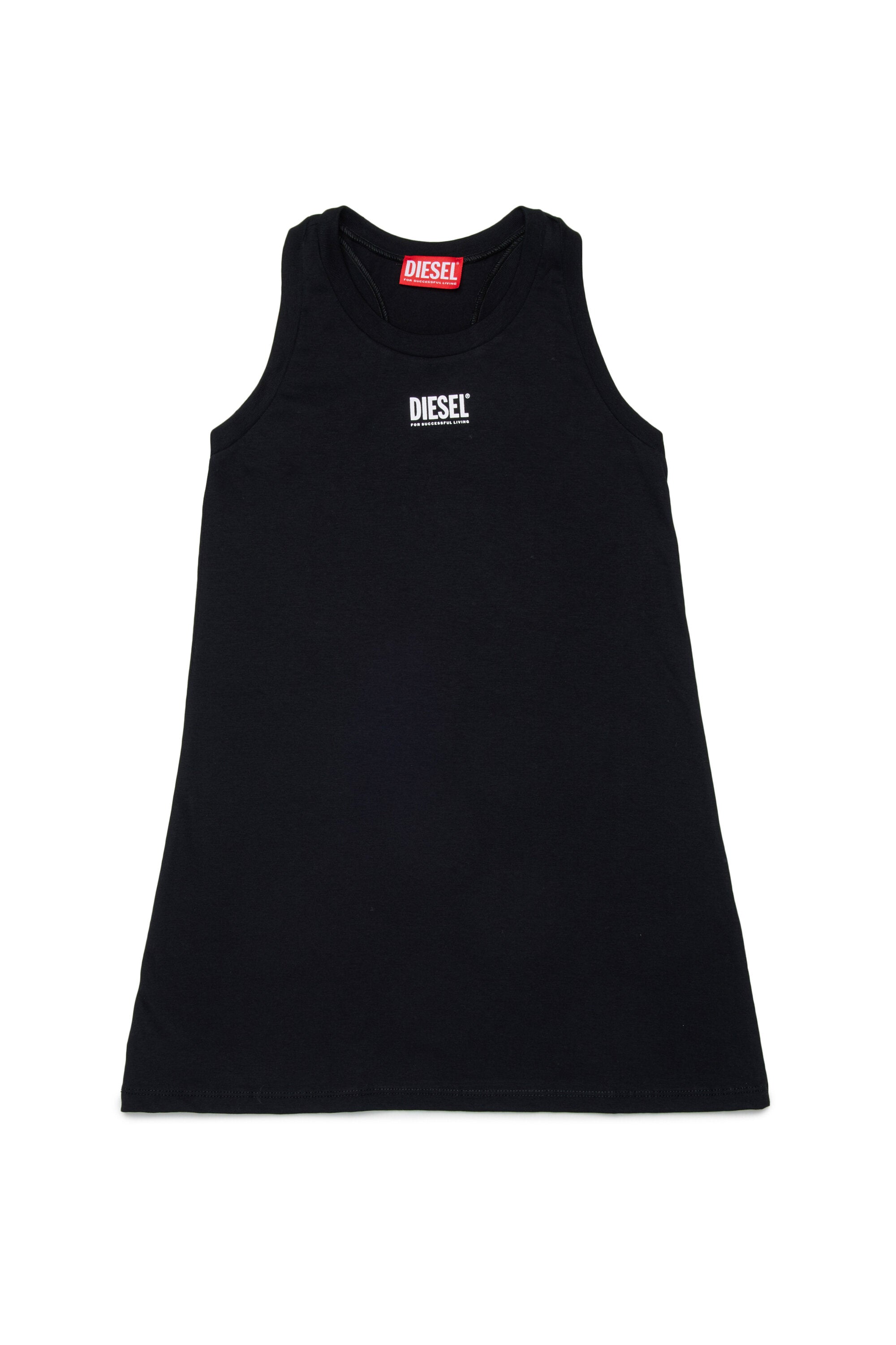 Cover-up dress with logo