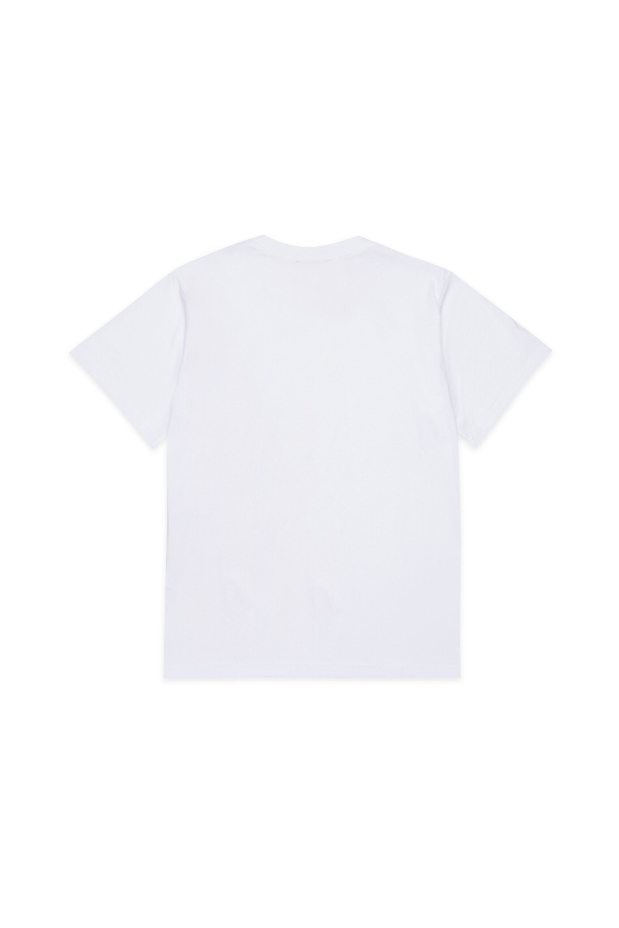 縦型ロゴ入りTシャツ