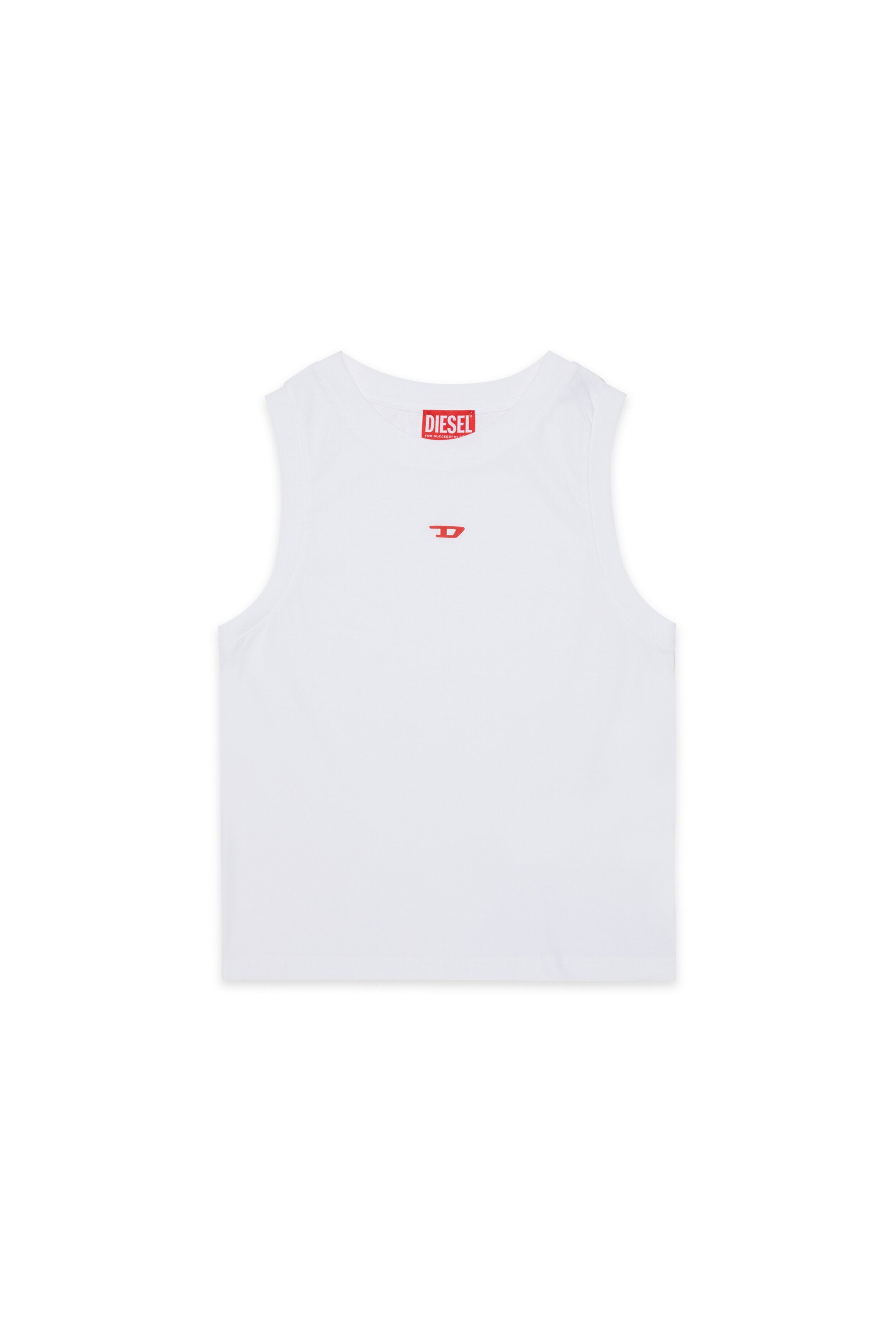 ロゴ入りノースリーブTシャツ