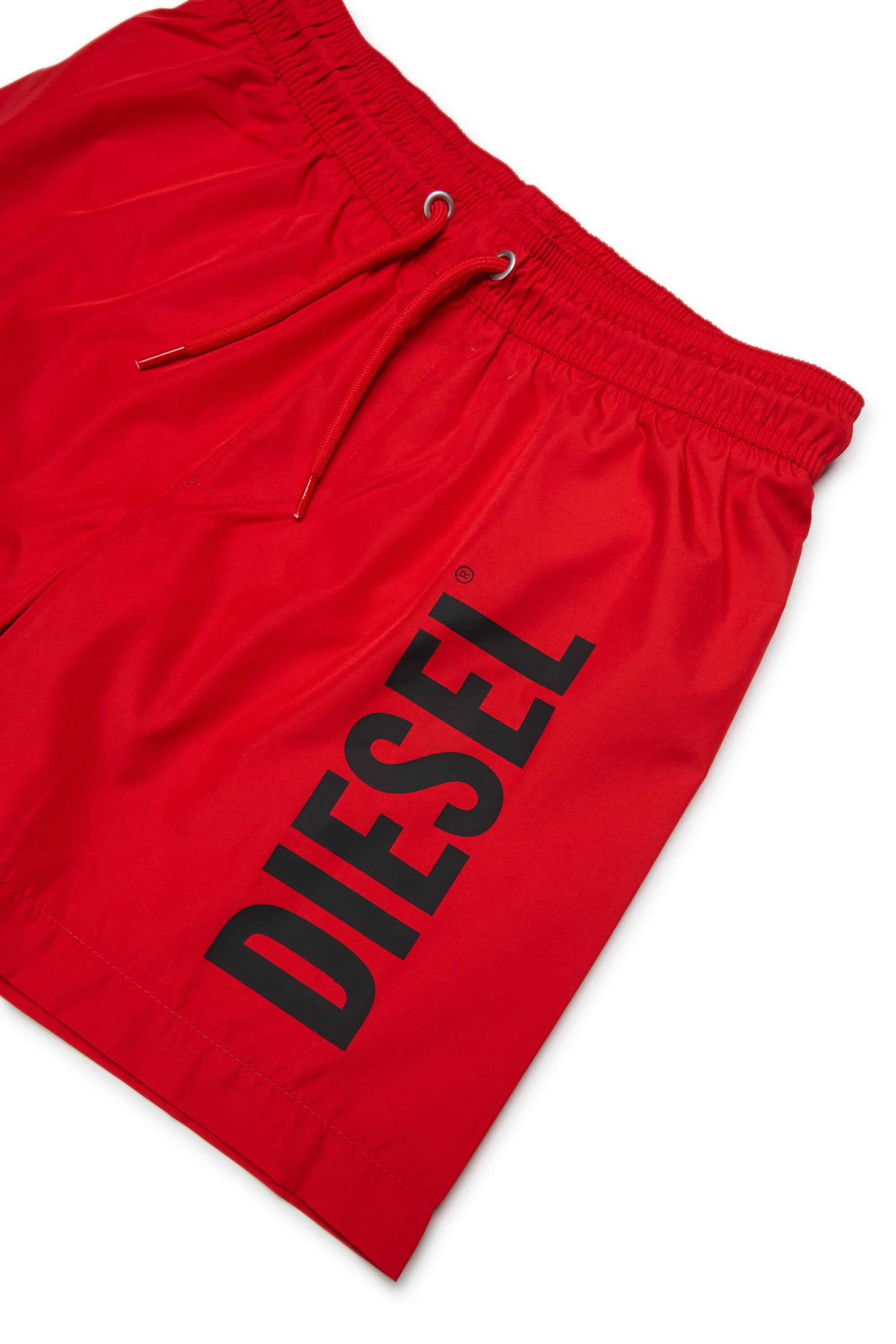 ロゴ付きボクサー水着