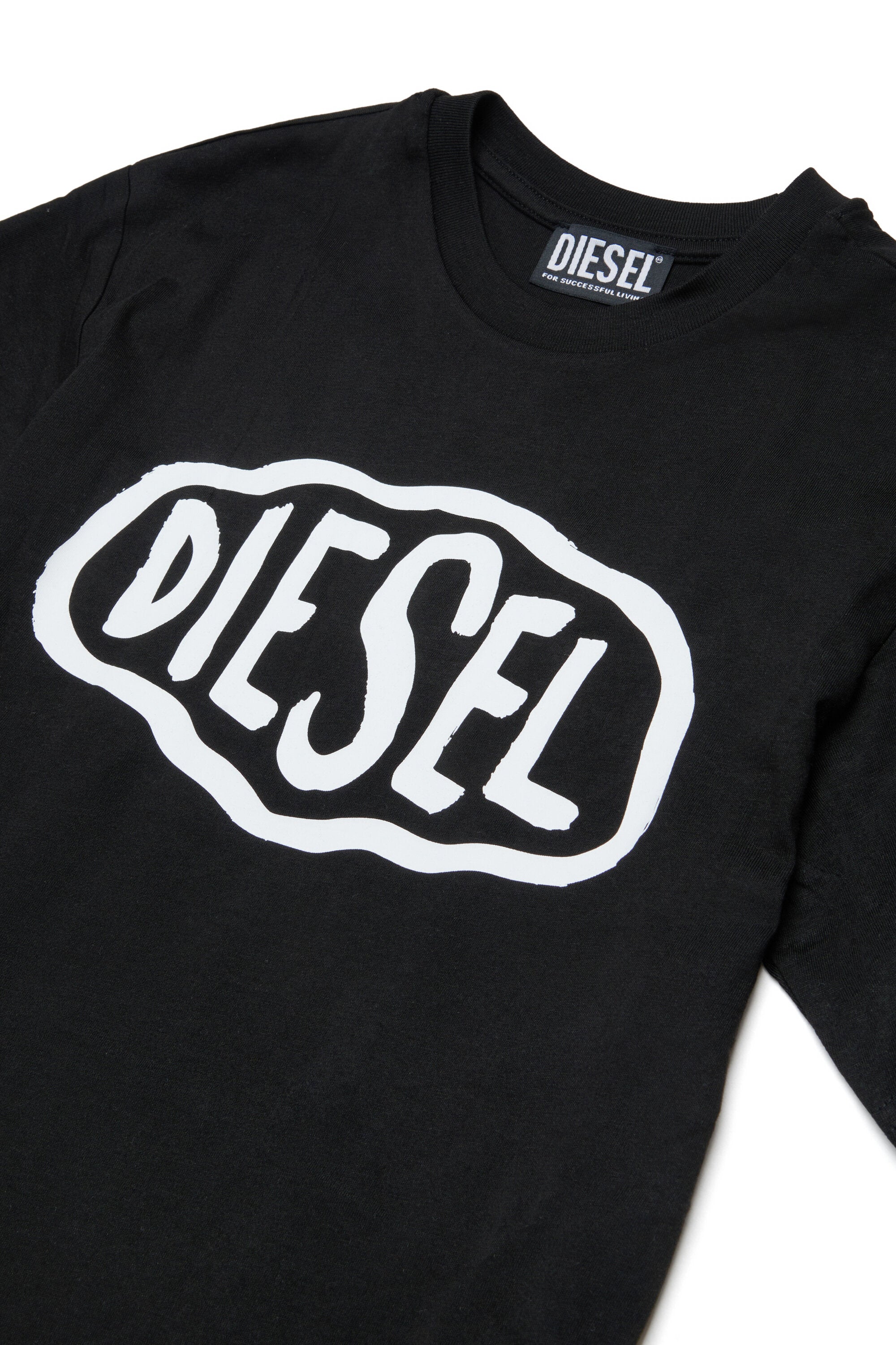 ロゴ入りクルーネックTシャツ