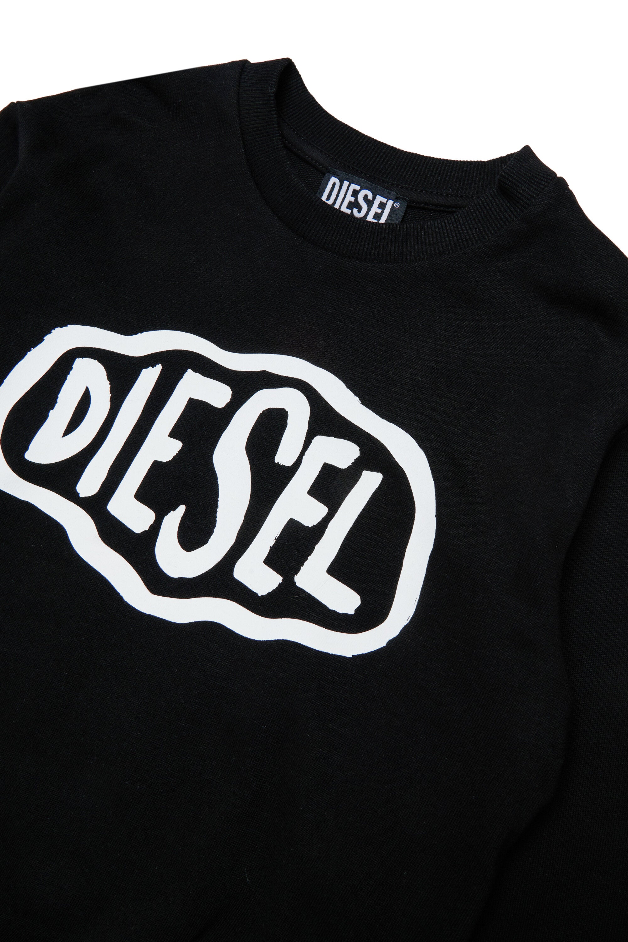 ロゴ入りクルーネックスウェット