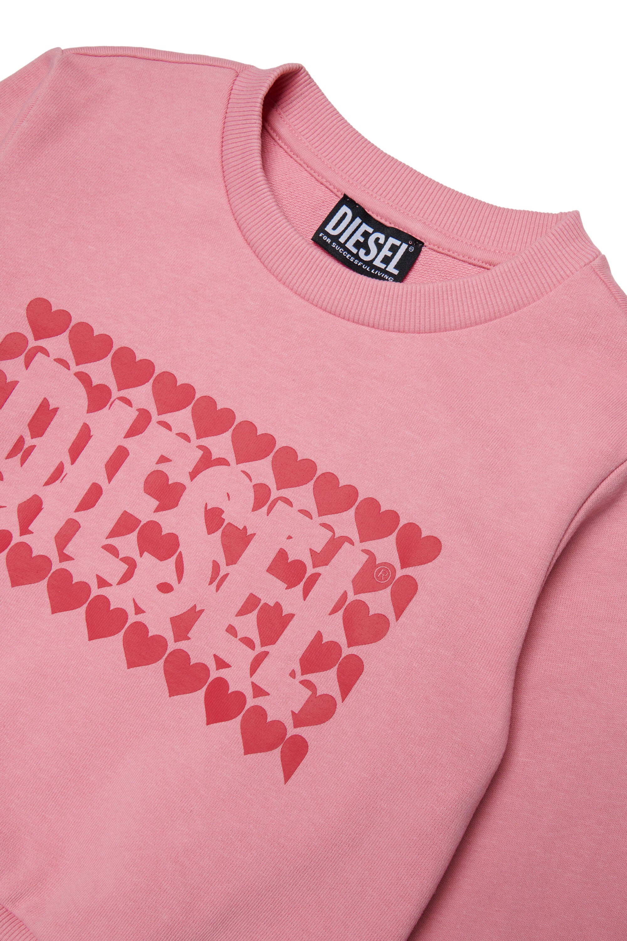 ロゴ入りクルーネックスウェット