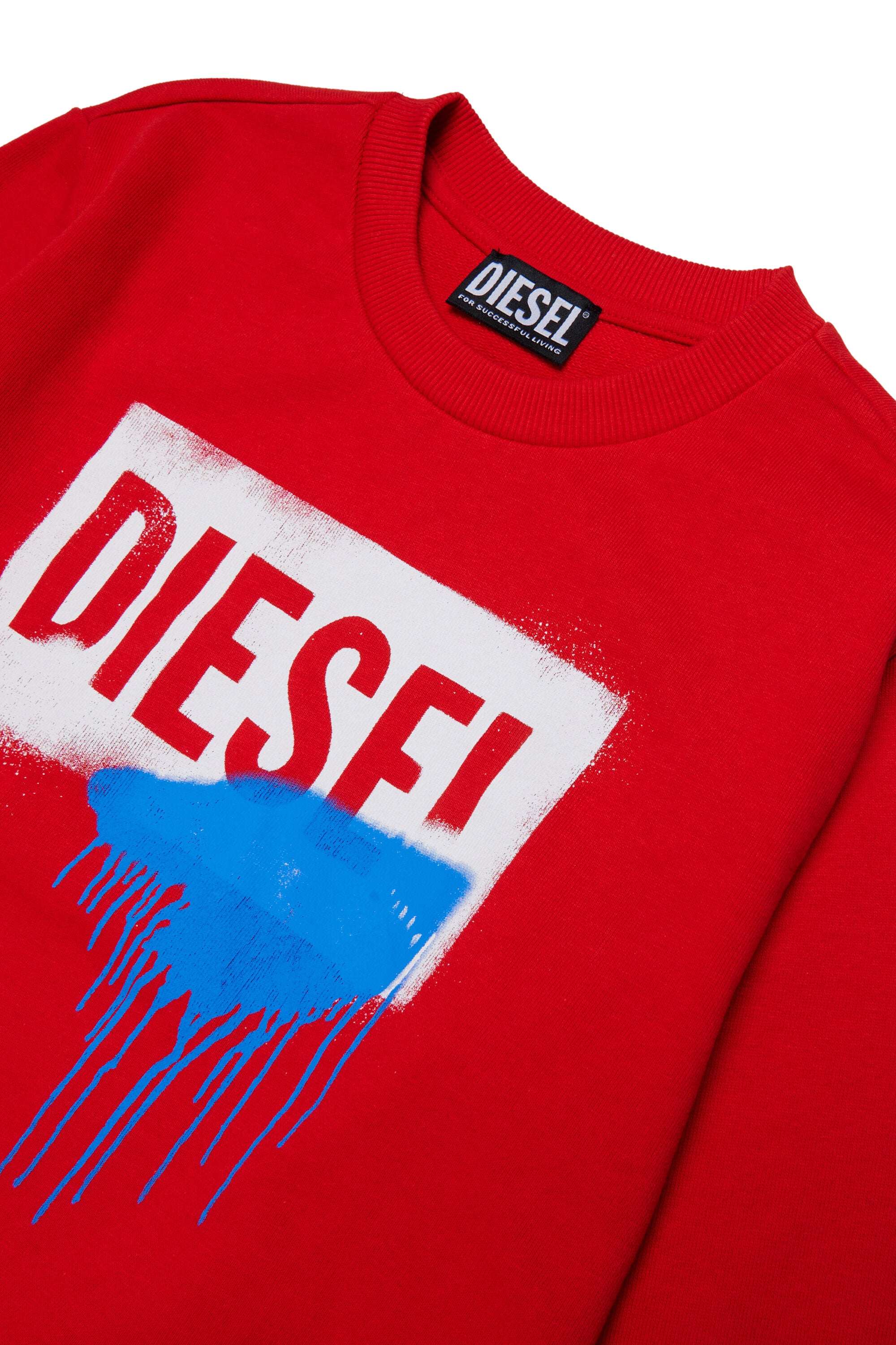 ロゴ入りクルーネックスウェット