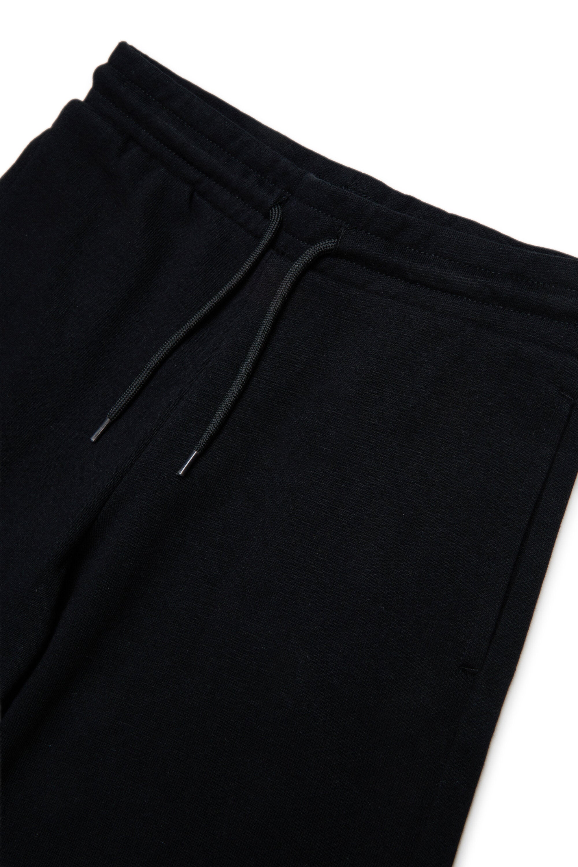 Fleece shorts with logo