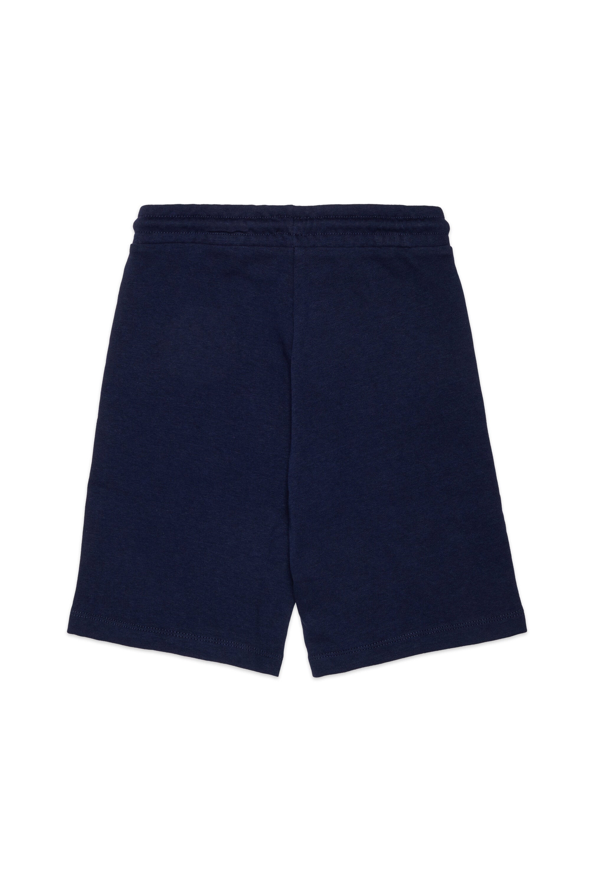 Fleece shorts with logo